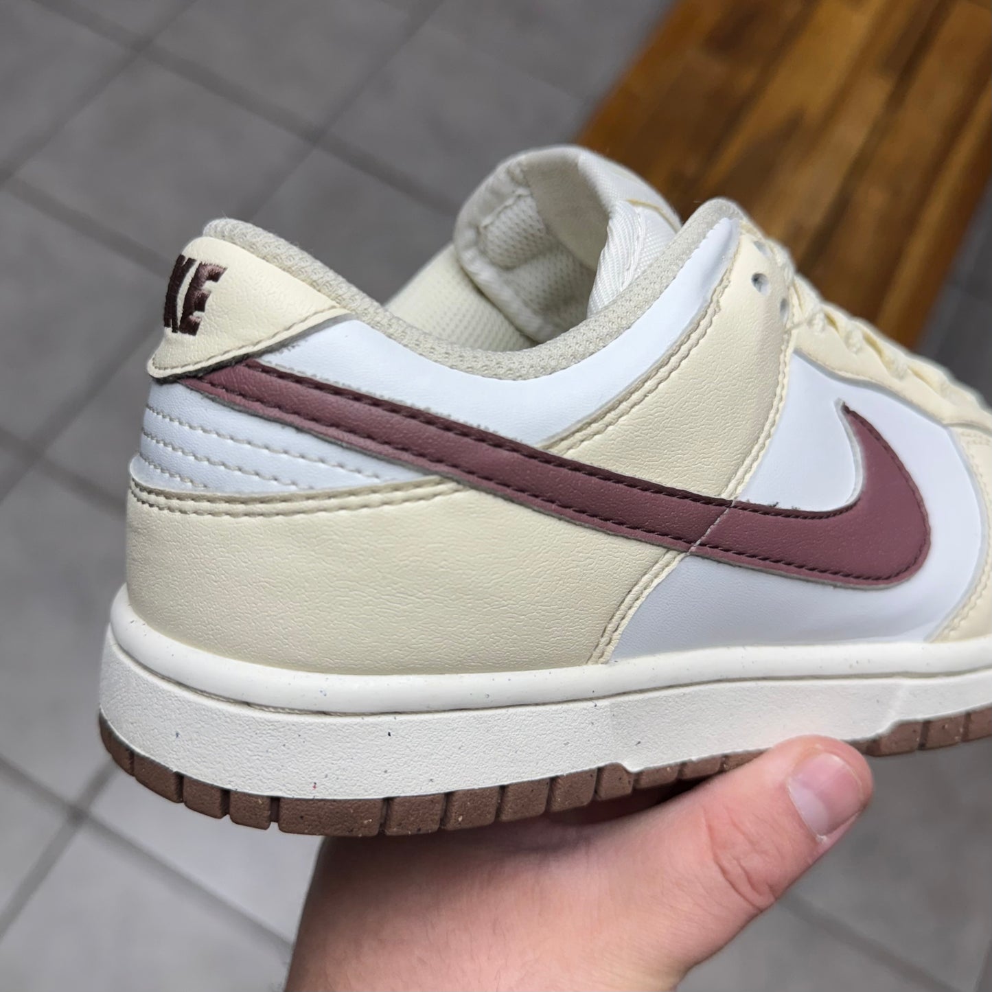 Dunk Next Nature Low Coconut Mauve W (Worn)