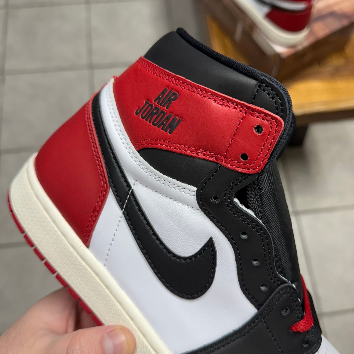 Jordan 1 High OG Black Toe Reimagined