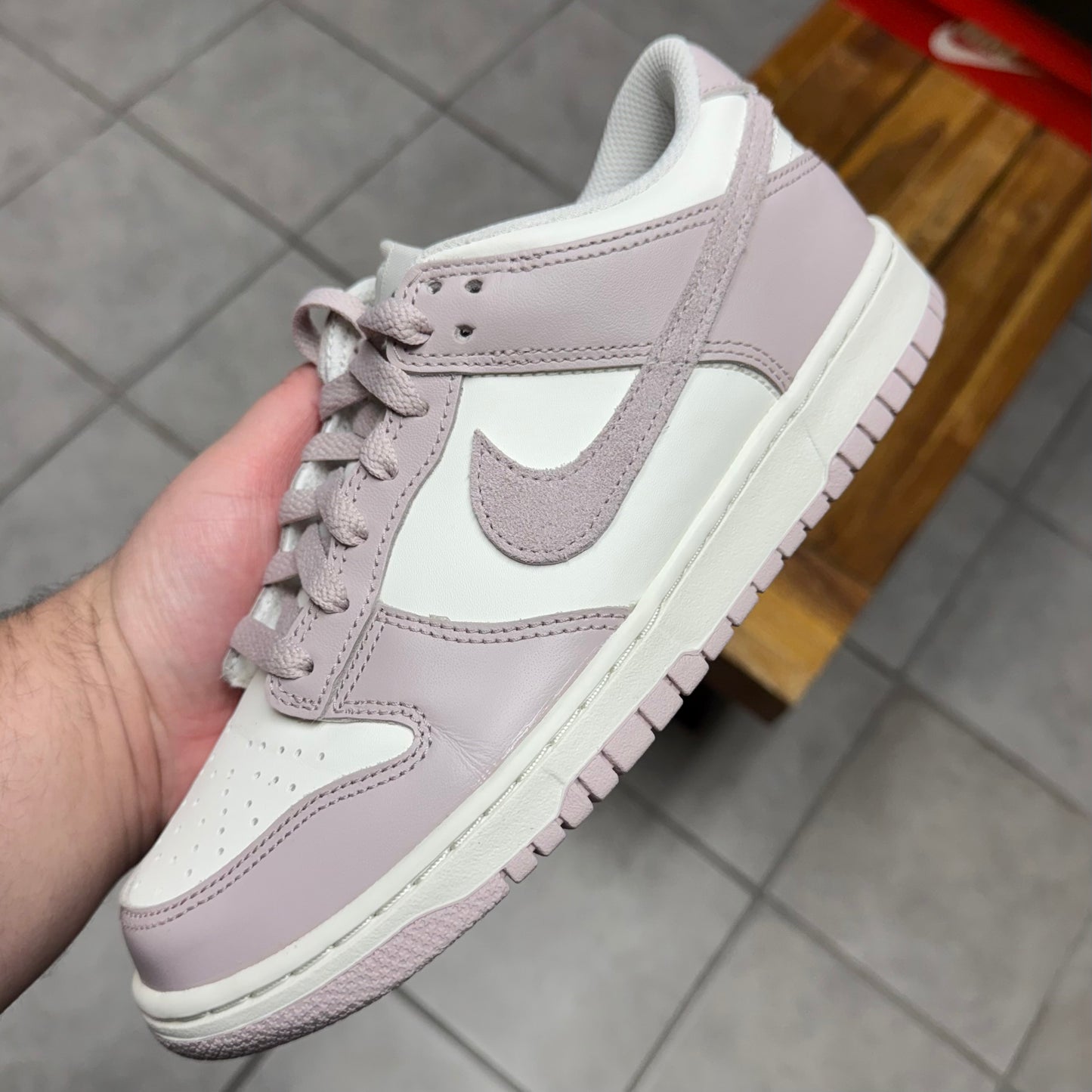 Dunk Low 'Particle Rose' (GS/Worn)