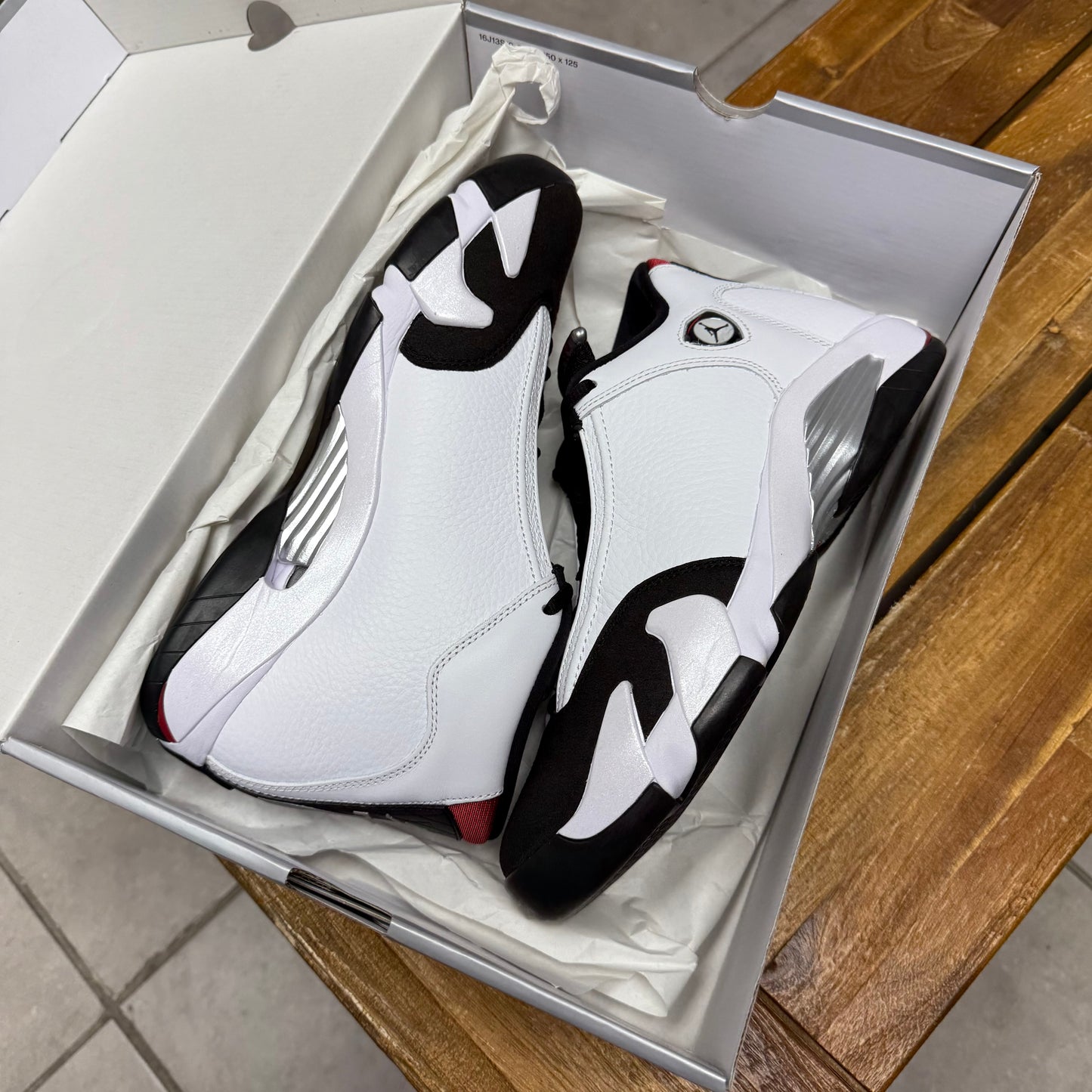 Jordan 14 Black Toe (Worn)