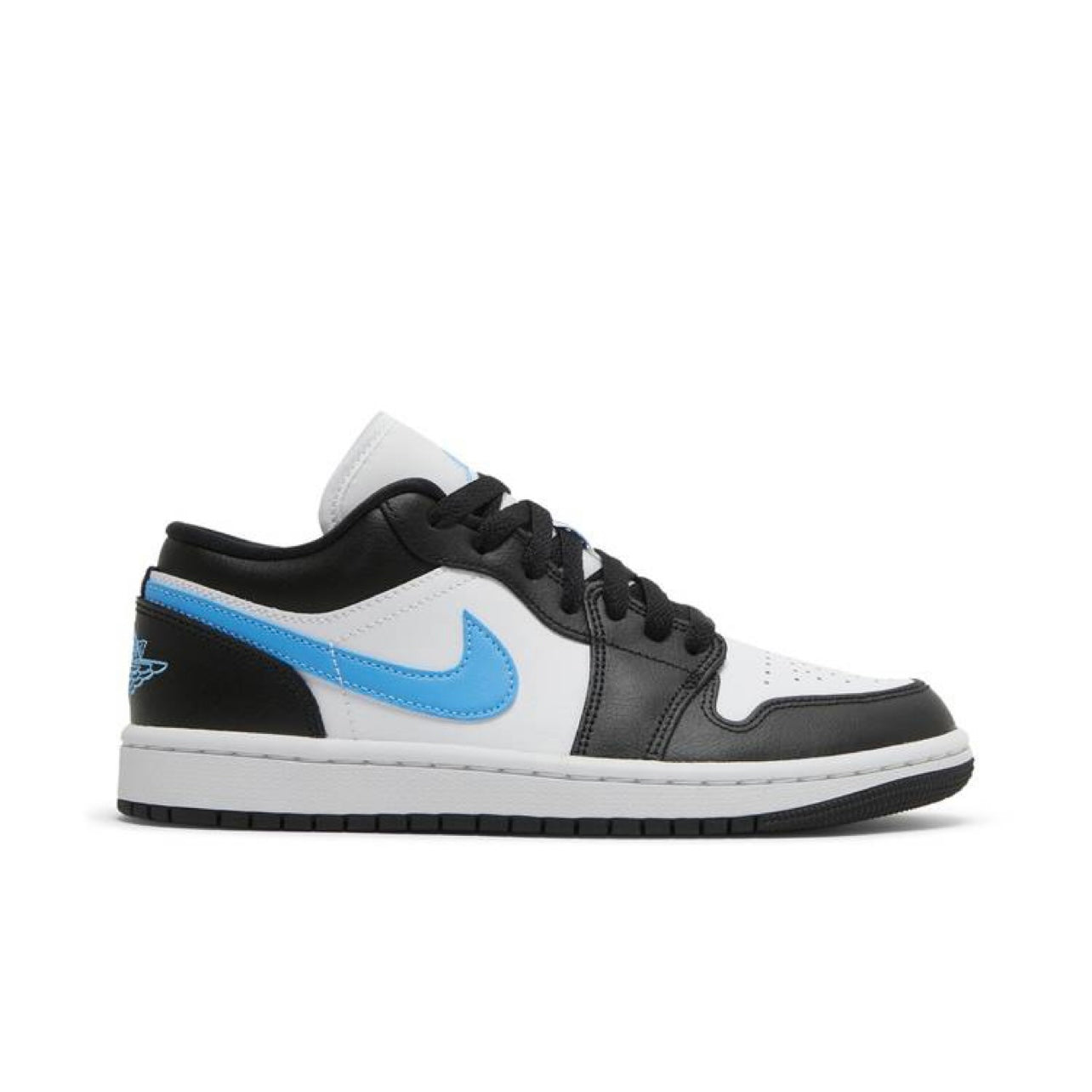 Jordan 1 Low Black University Blue (GS)