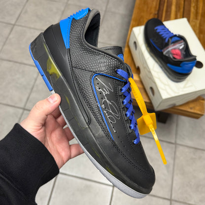 Jordan 2 Low x Off-White Black Varsity Royal