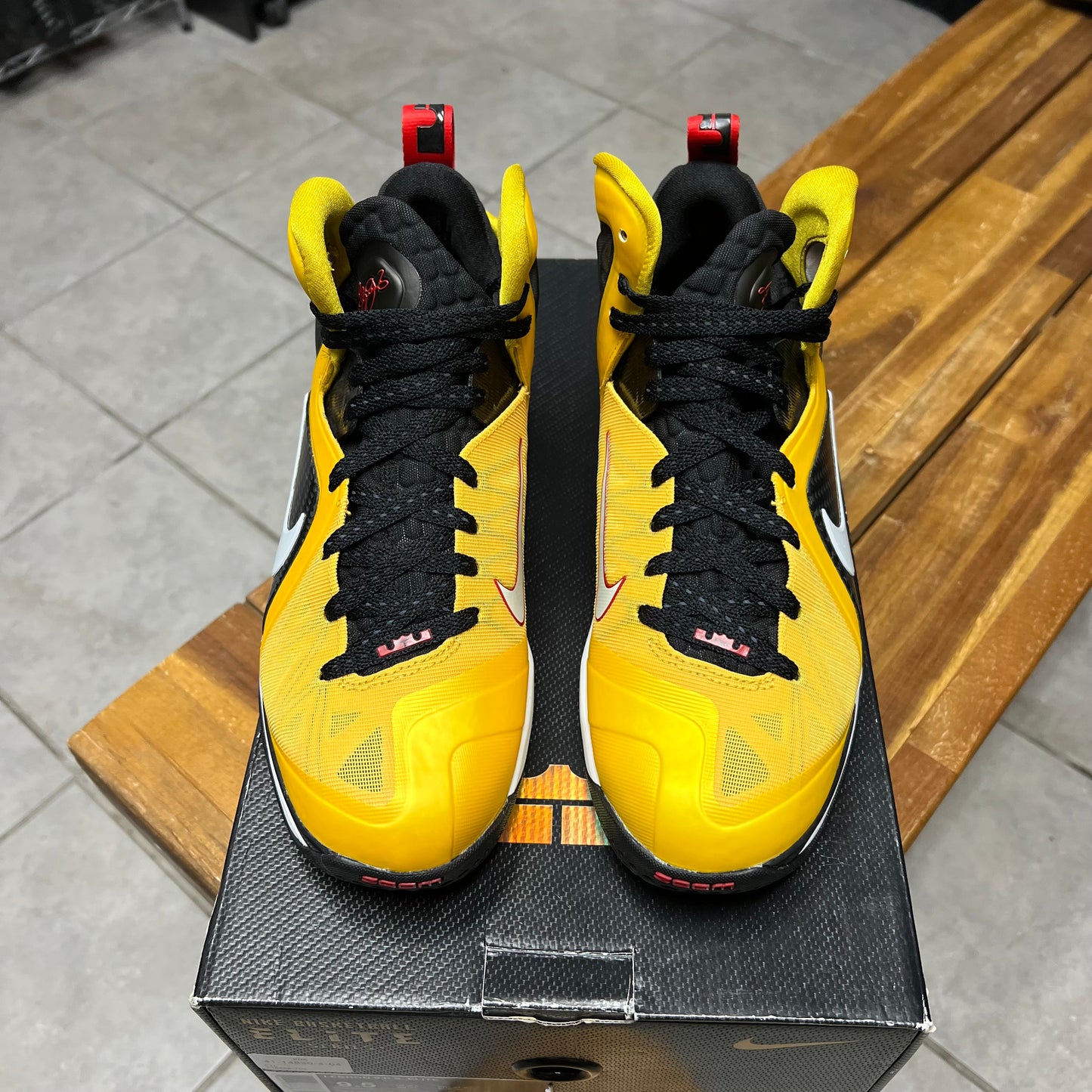 LeBron 9 P.S. Elite Taxi (Worn)