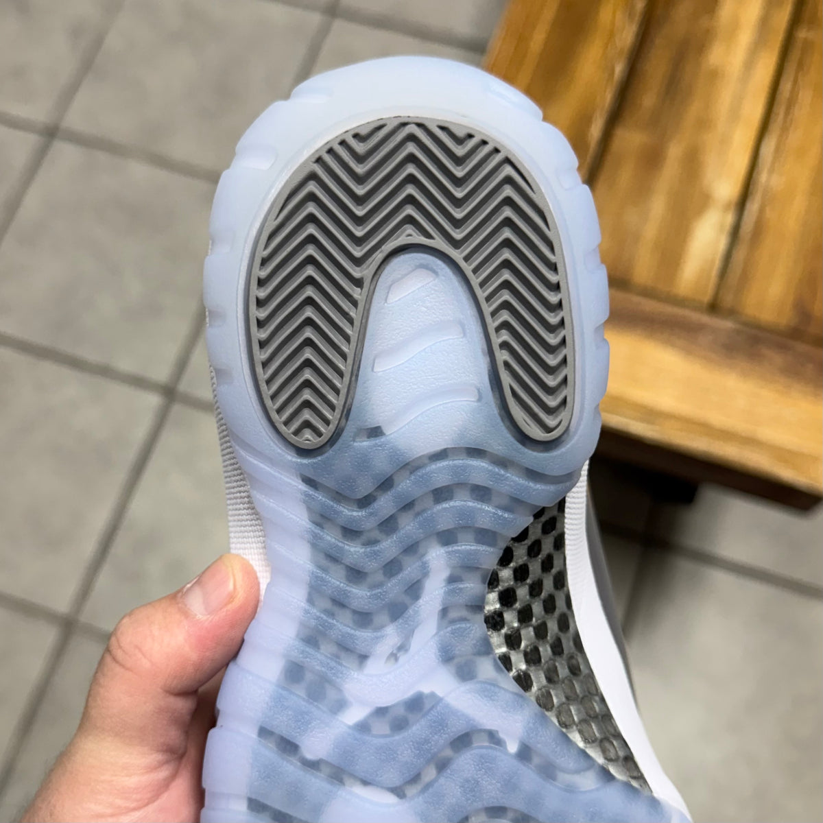 Jordan 11 Cool Grey (Worn)