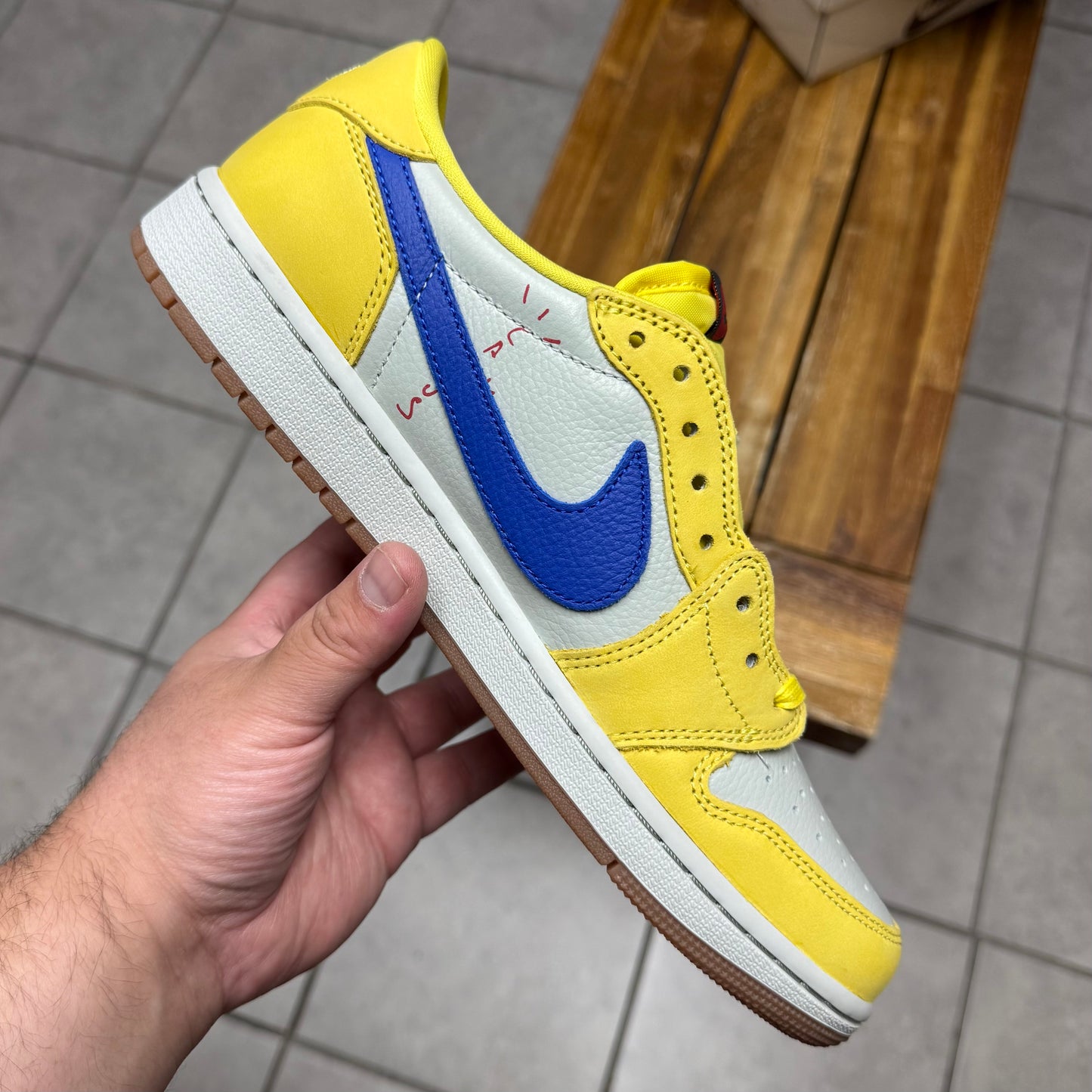 Jordan 1 Low OG x Travis Scott ‘Canary’