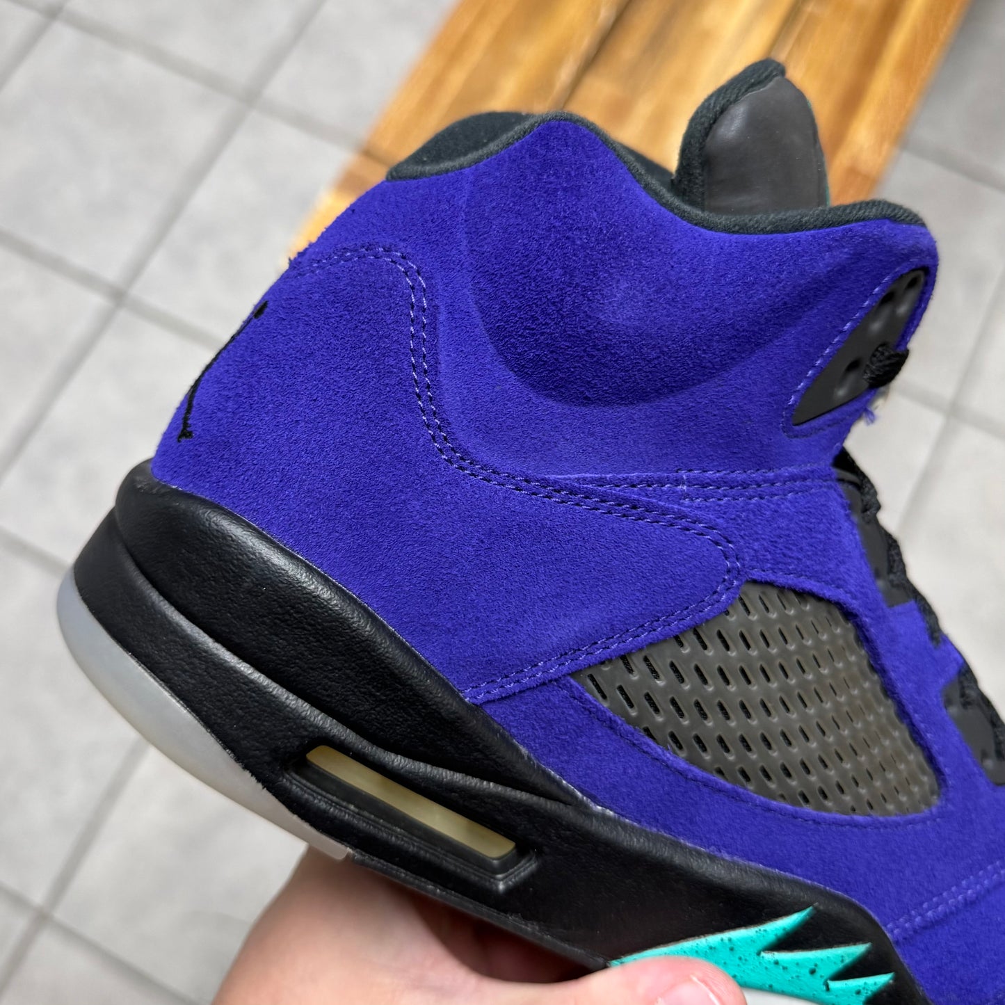 Jordan 5 Alternate Grape (Worn)