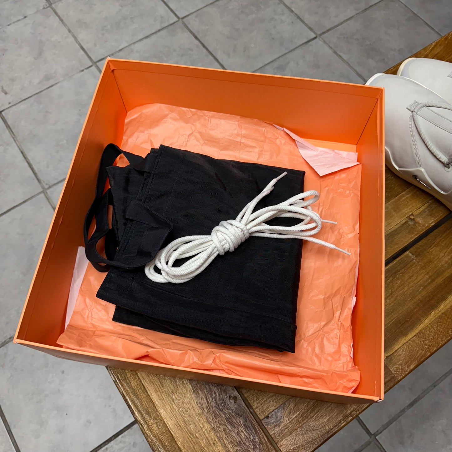 Nike Air Fear Of God 1 Light Bone (Worn)