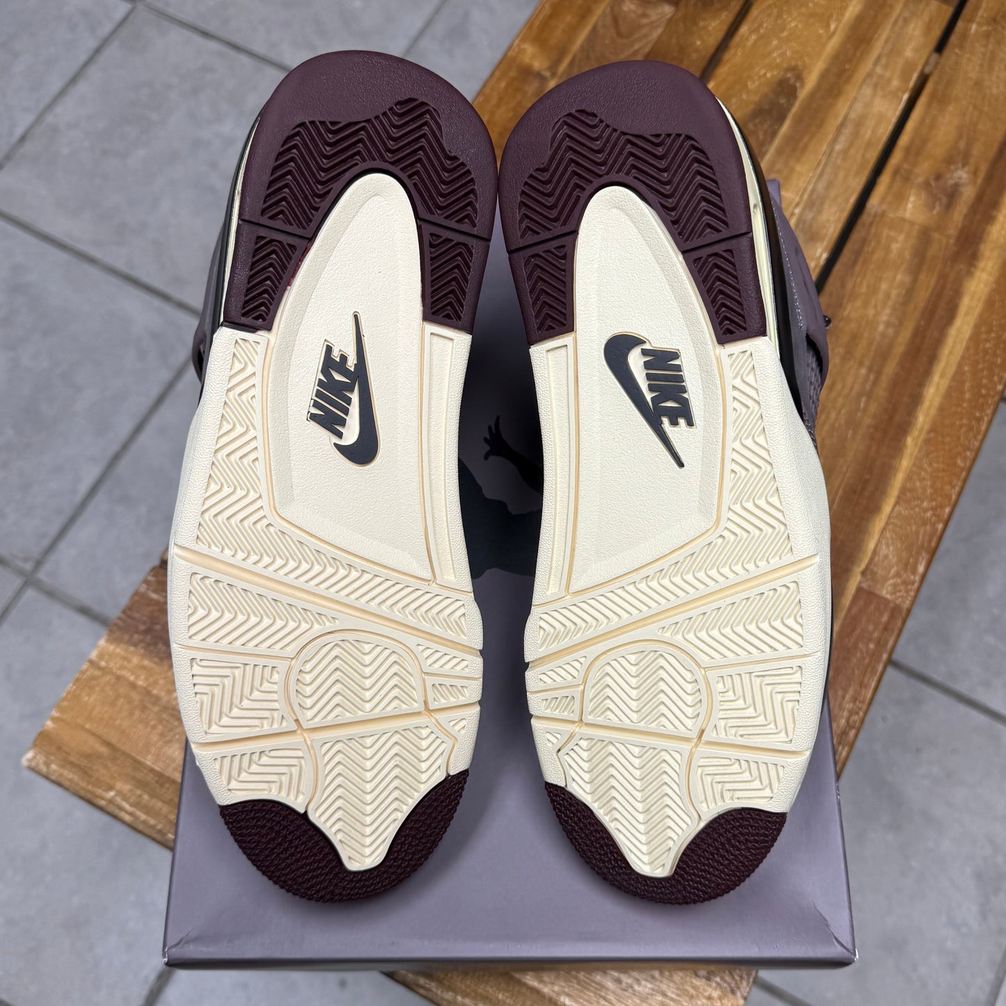 Jordan 4 x A Ma Maniére ‘Violet Ore’ (Worn)