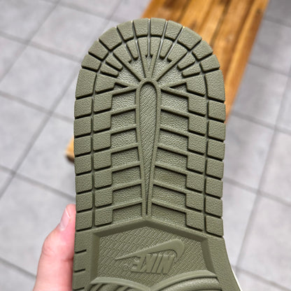 Jordan 1 Low OG x Travis Scott Medium Olive (Worn)