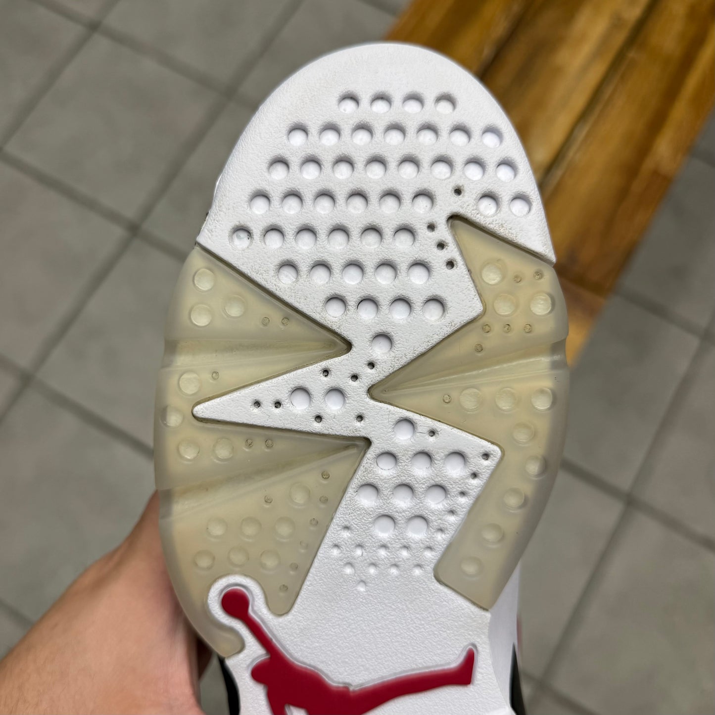 Jordan 6 Carmine (Worn)