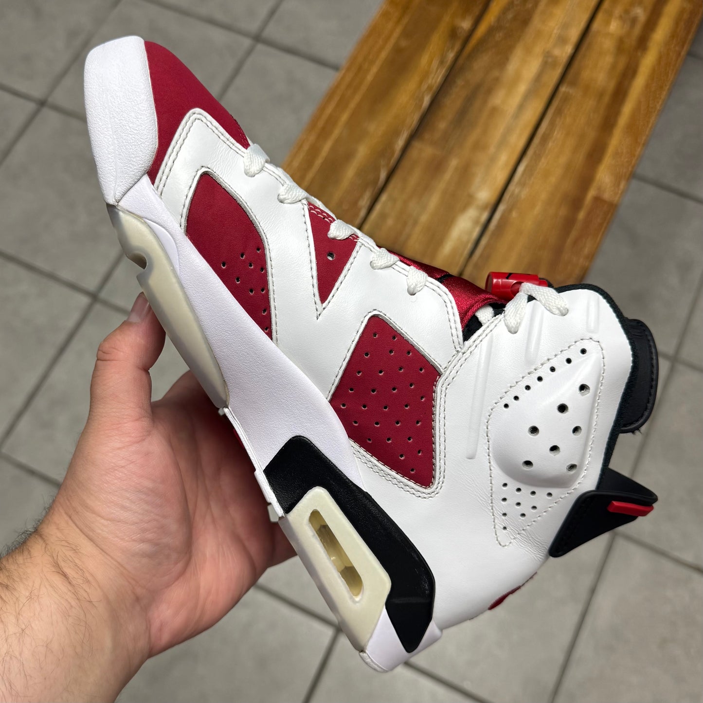 Jordan 6 Carmine (Worn)