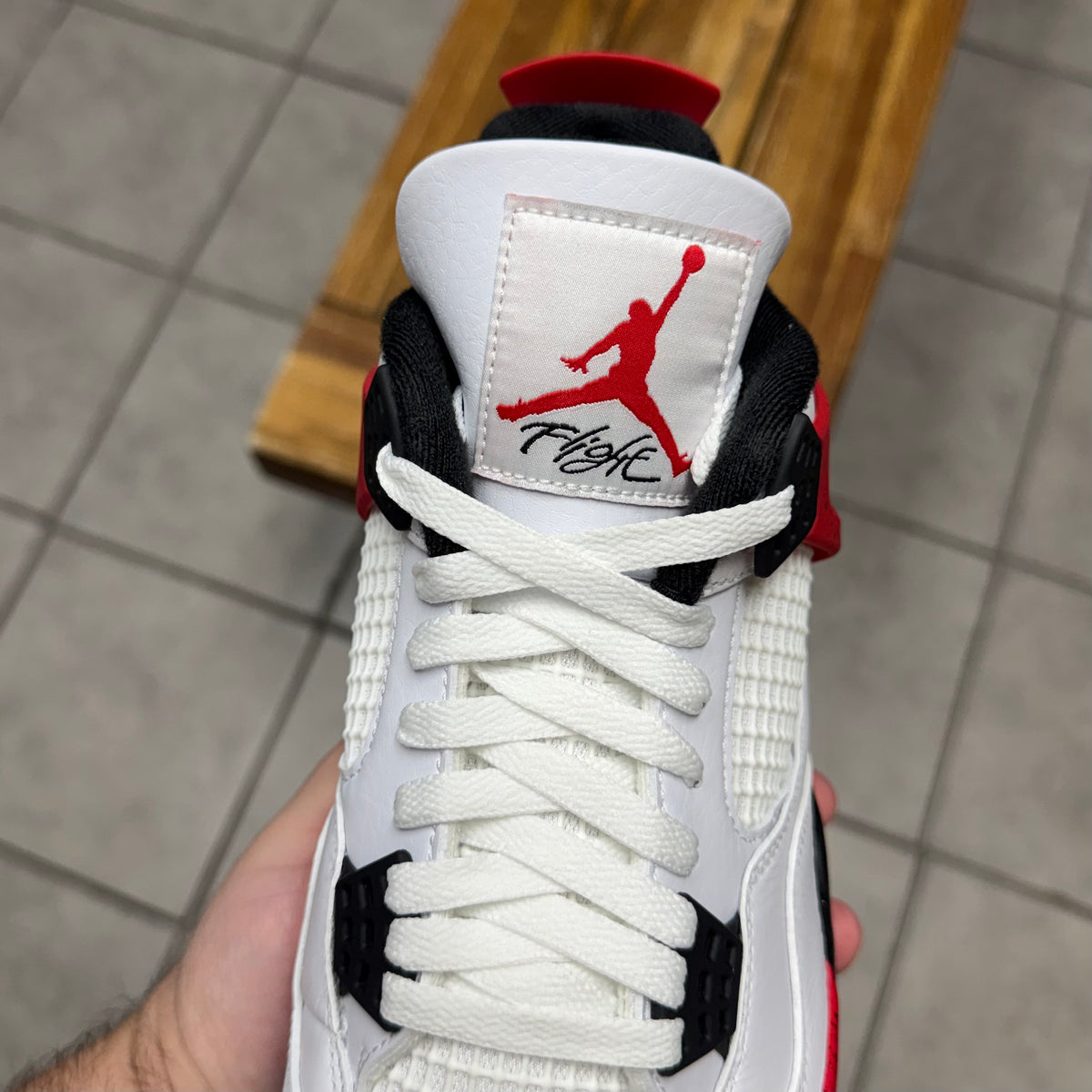 Jordan 4 Red Cement