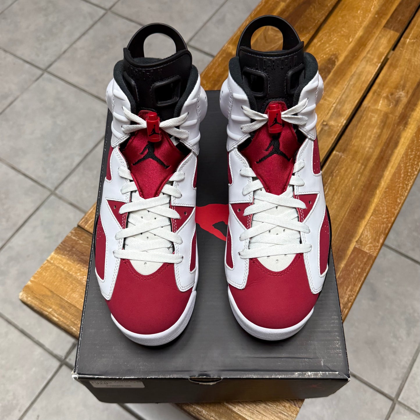 Jordan 6 Carmine (Worn)