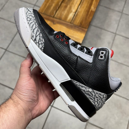 Jordan 3 Black Cement 2018 (Worn)