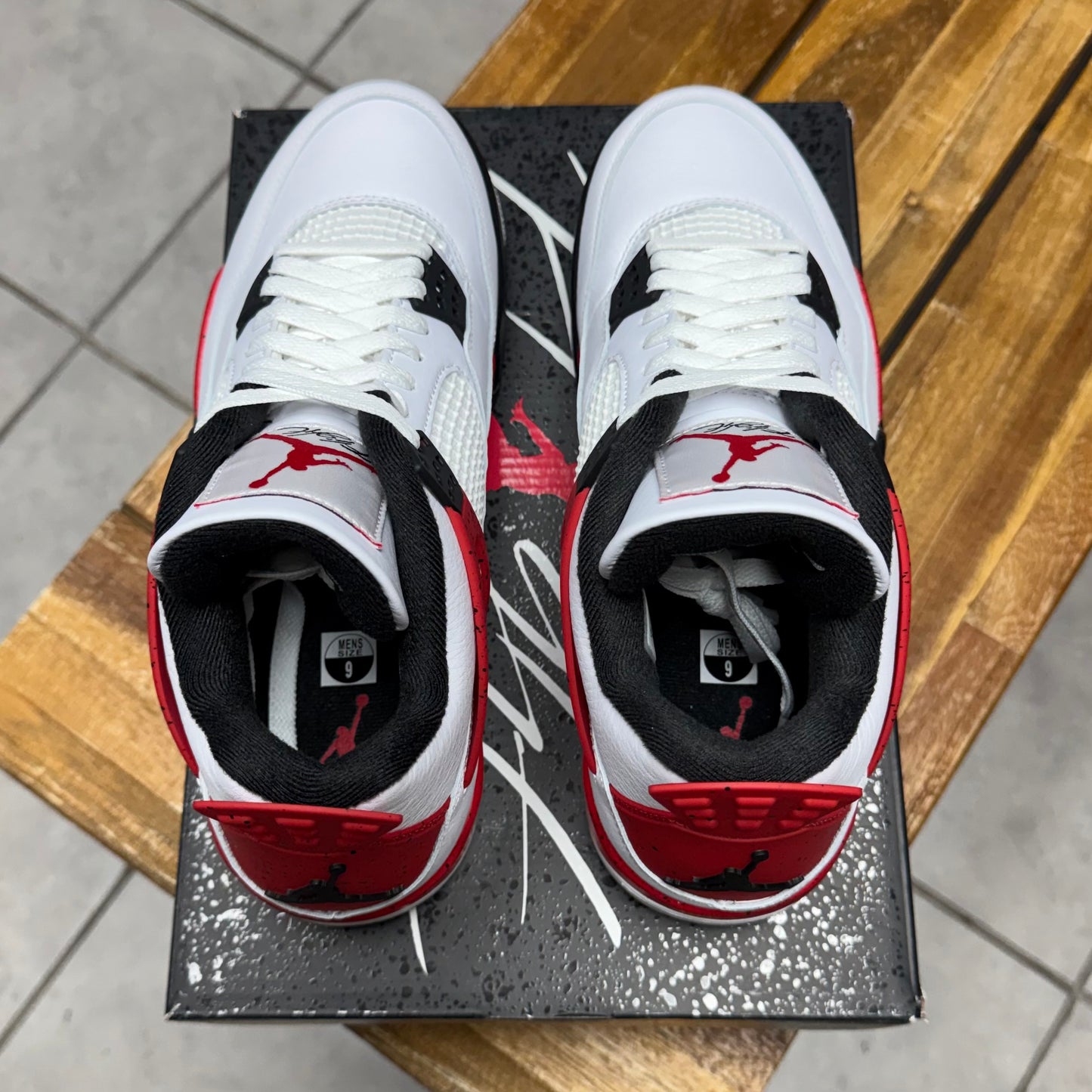 Jordan 4 Red Cement