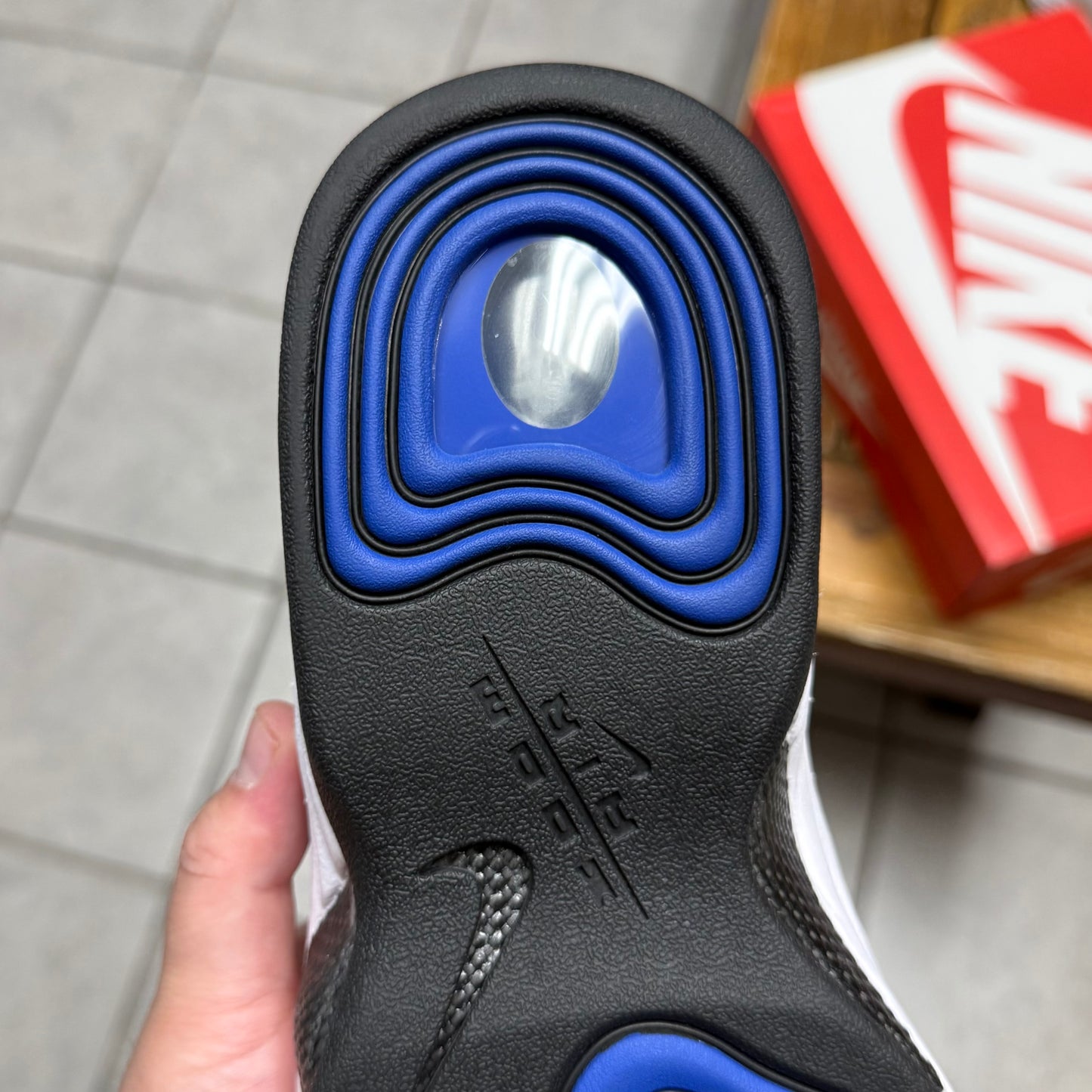 Air Penny 2 White Royal 2016 (Worn)