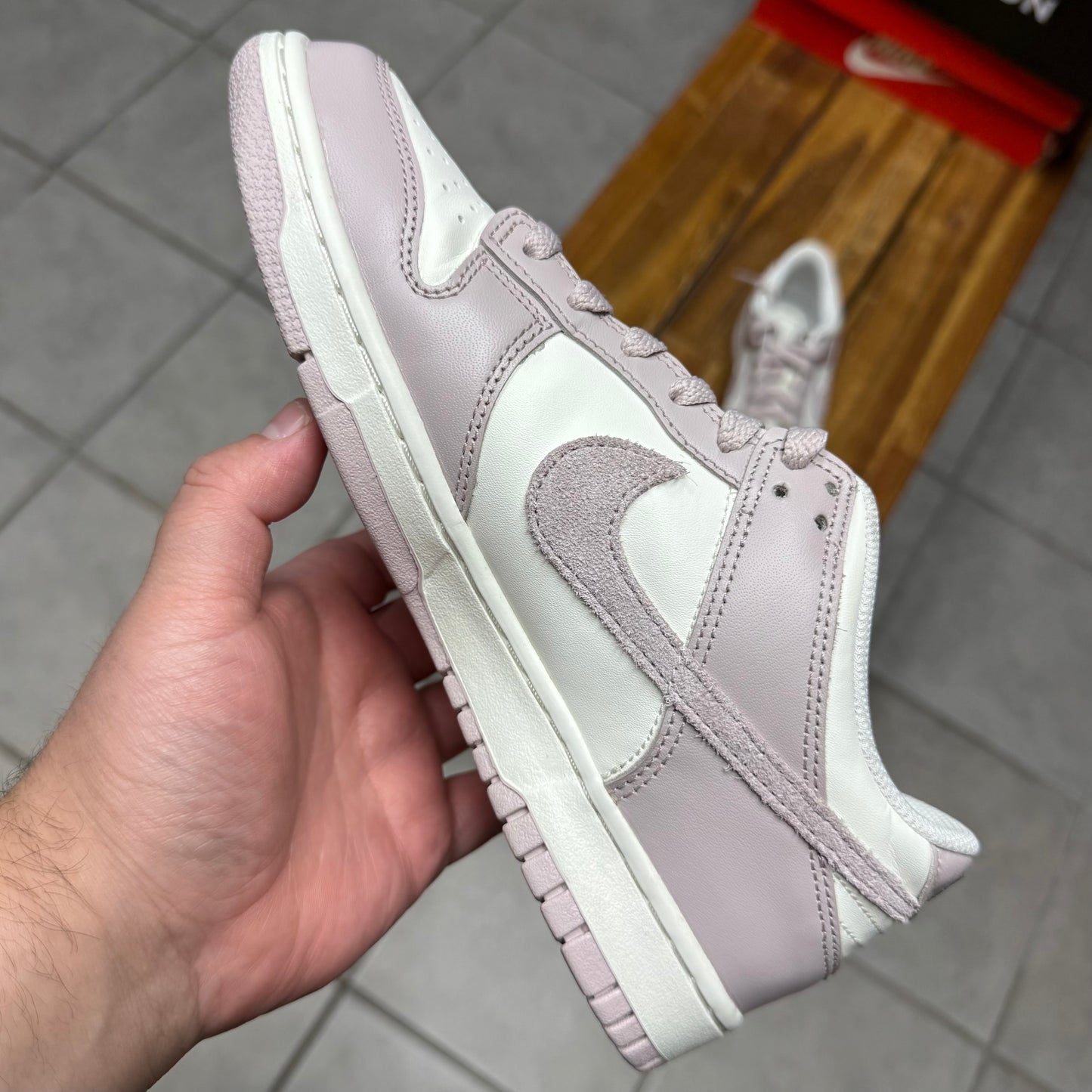 Dunk Low 'Particle Rose' (GS/Worn)