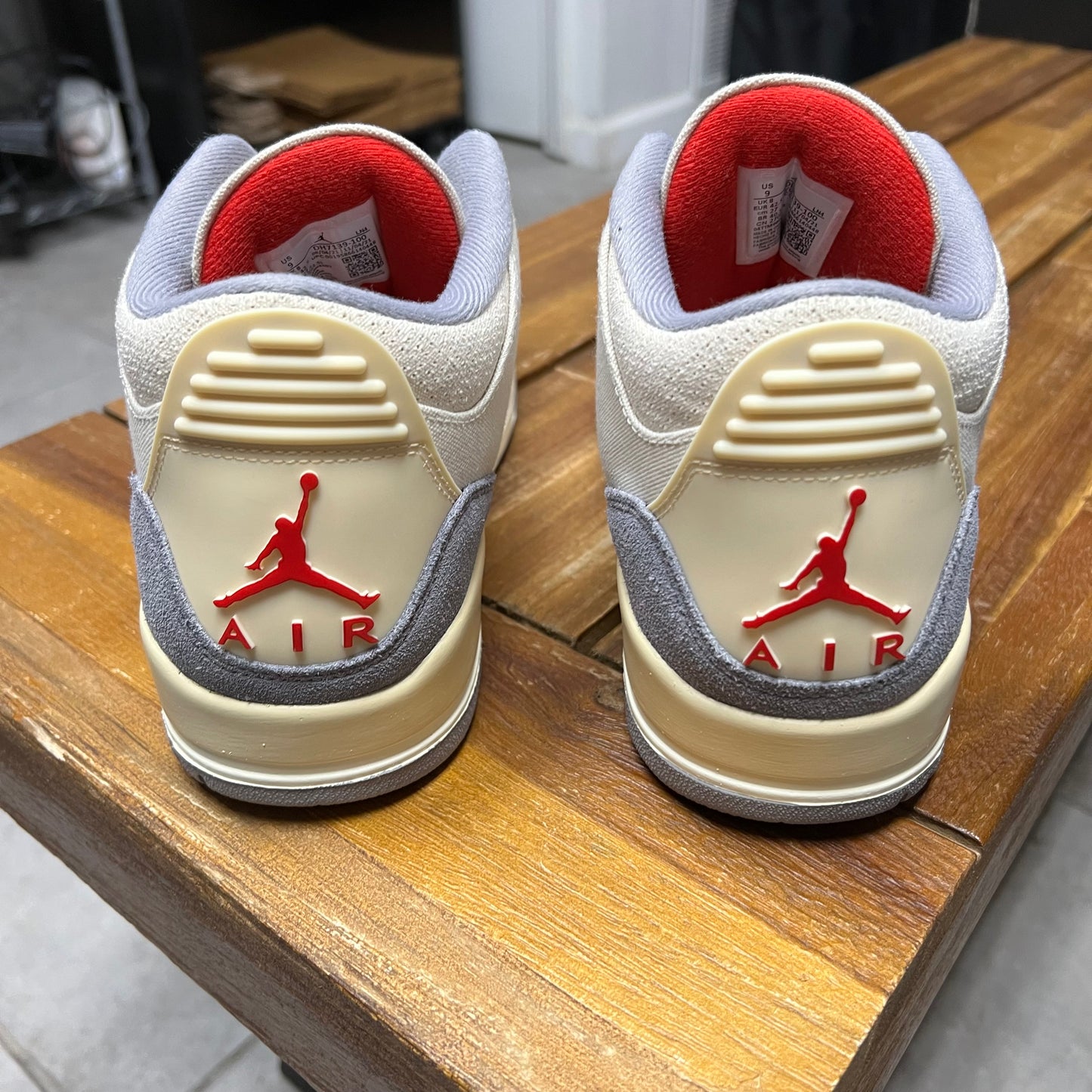 Jordan 3 Muslin (Worn)