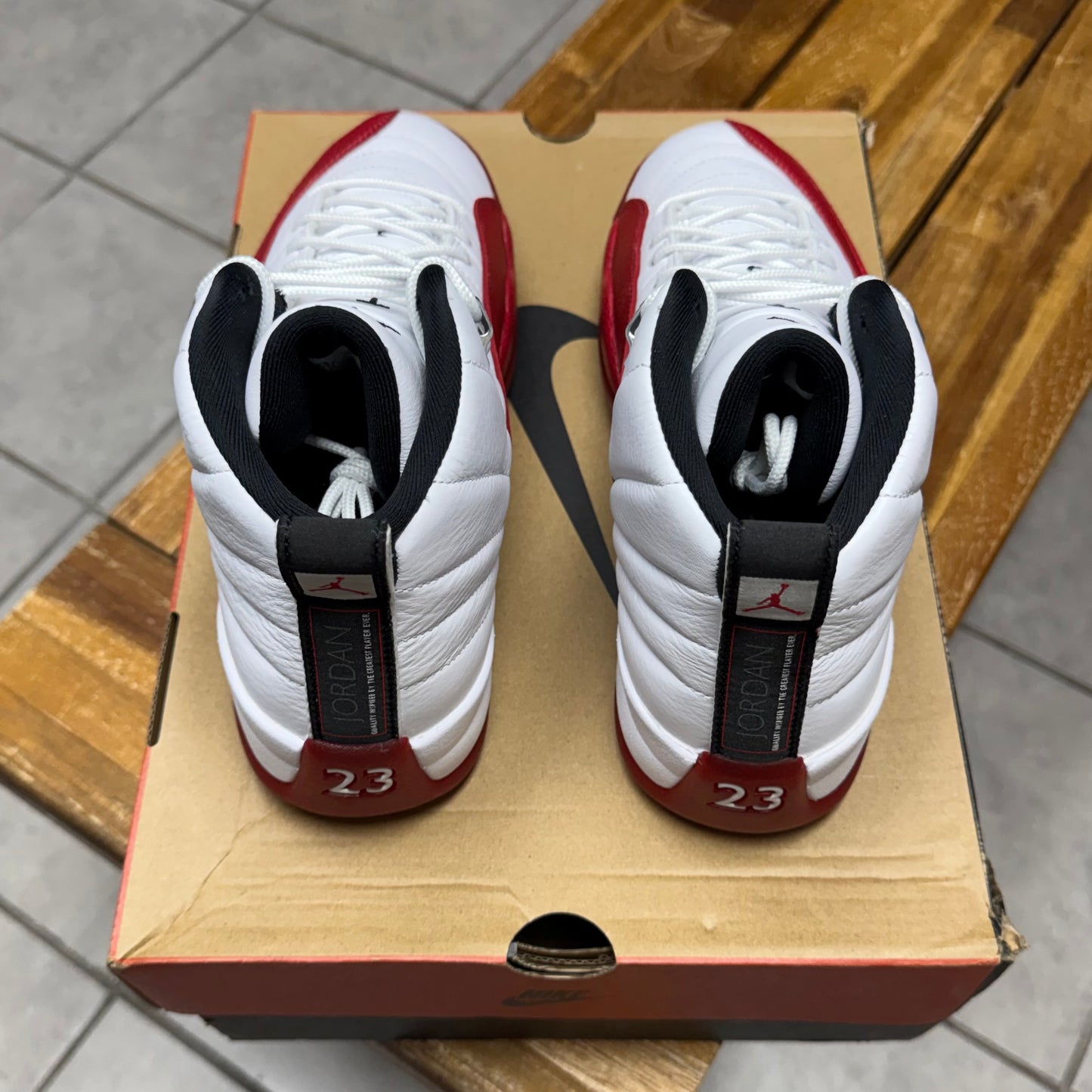 Jordan 12 Cherry 2023 (Worn)