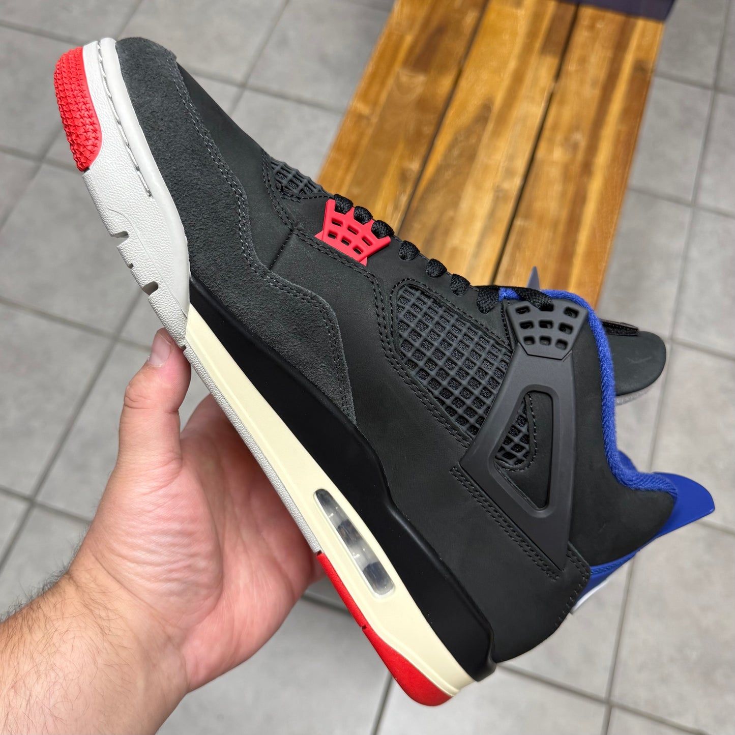 Jordan 4 Rare Air - White Lettering