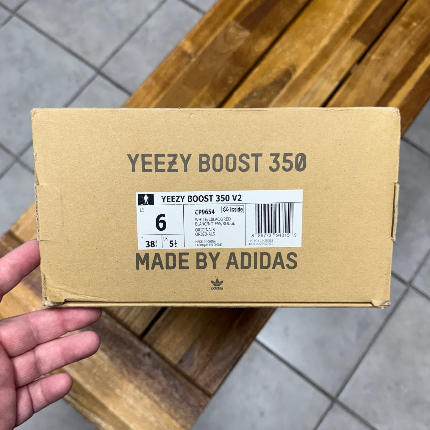 Yeezy 350 V2 Zebra (Worn)