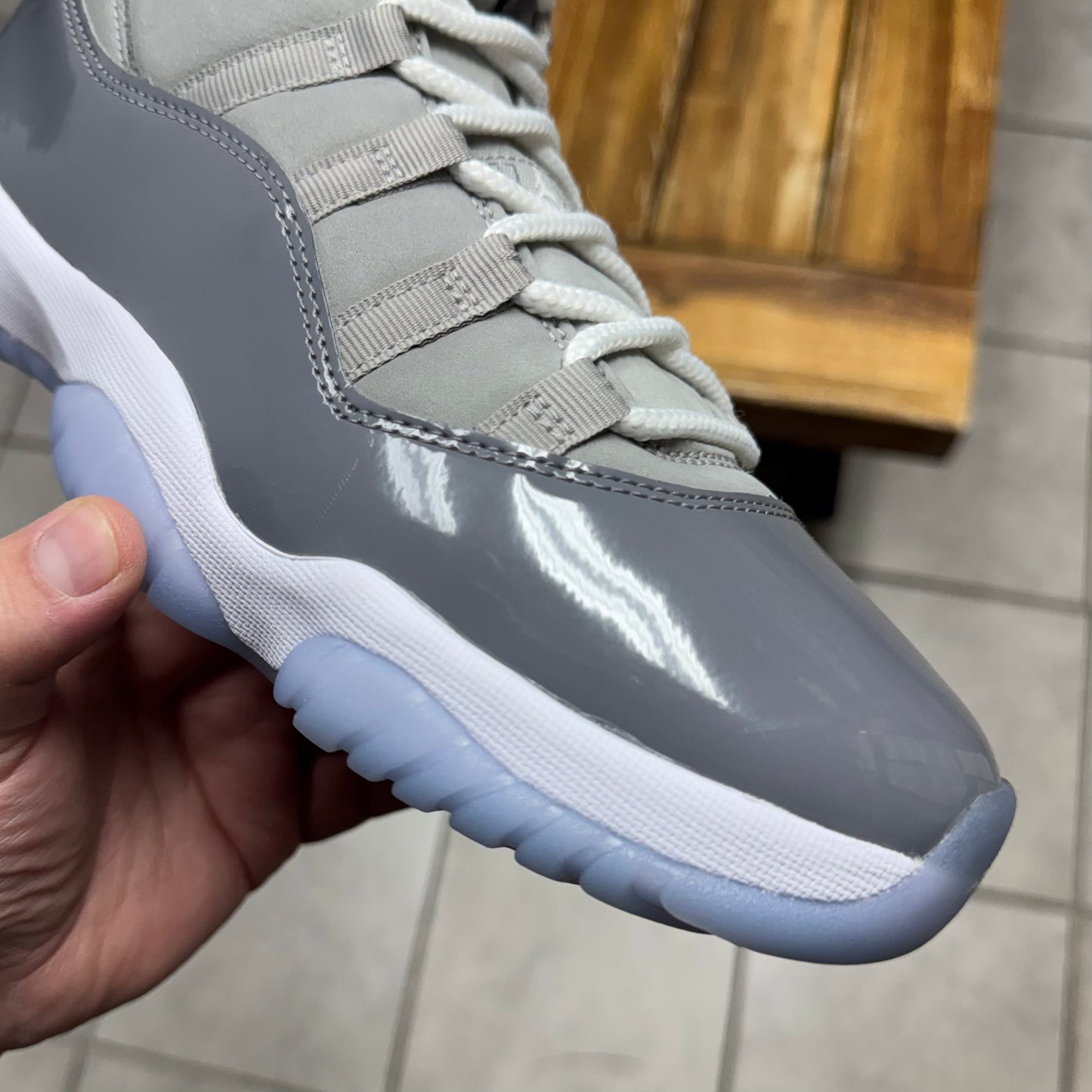 Jordan 11 Cool Grey (Worn)