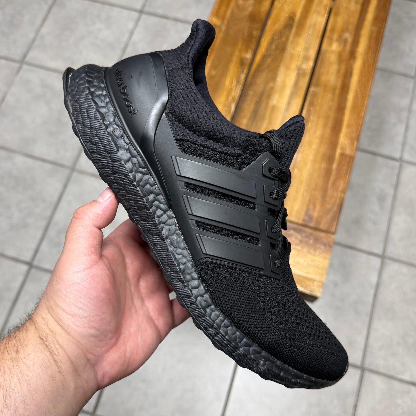 UltraBoost 1.0 Triple Black (Worn)