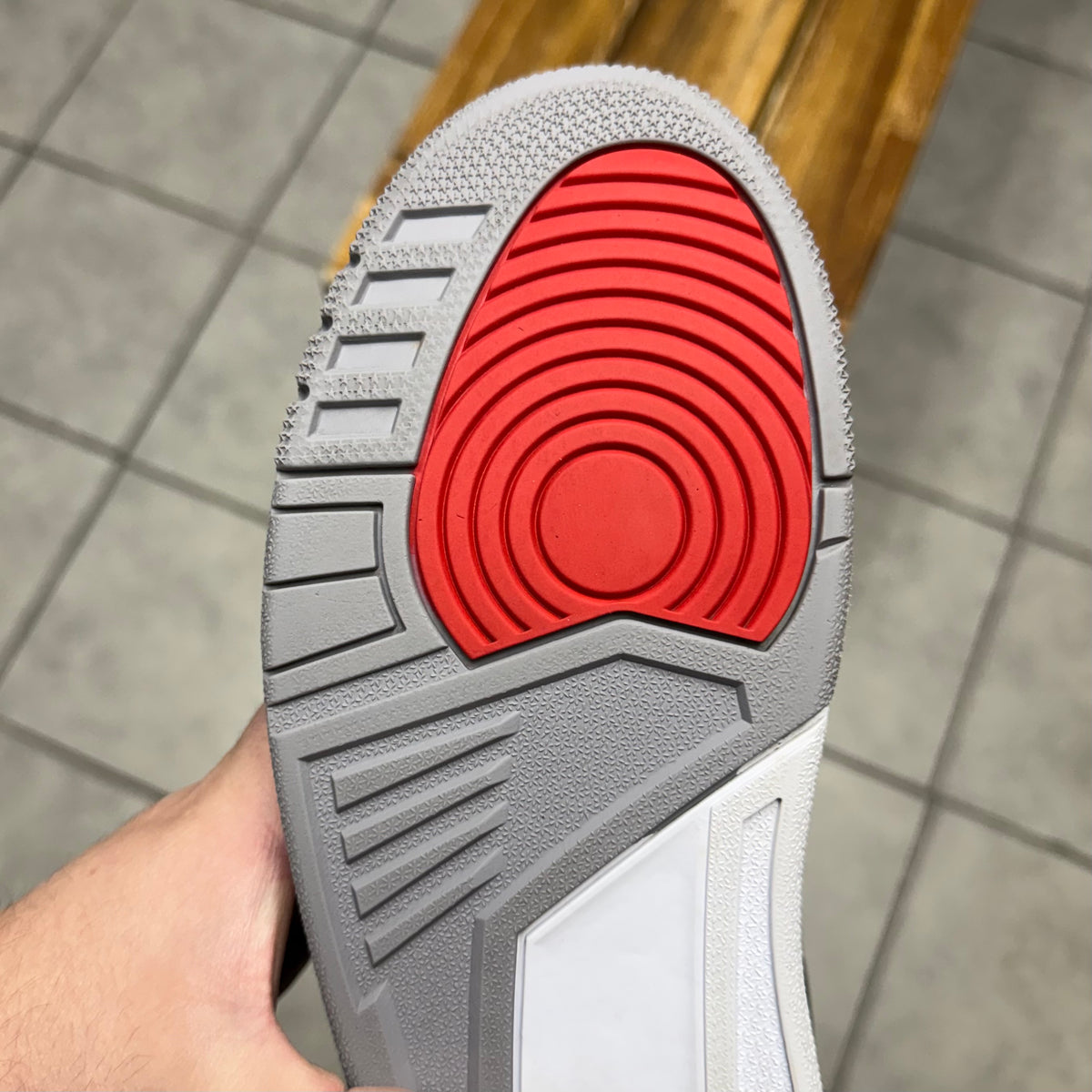 Jordan 3 Black Cement 2018 (Worn)