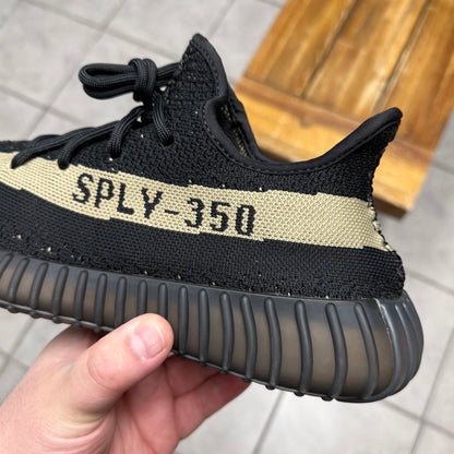 Yeezy 350 V2 Core Black Green (Worn)