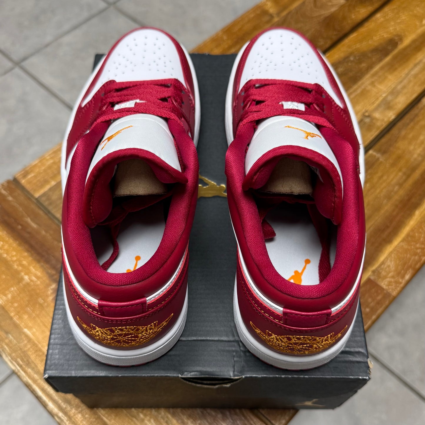 Jordan 1 Low Cardinal Red