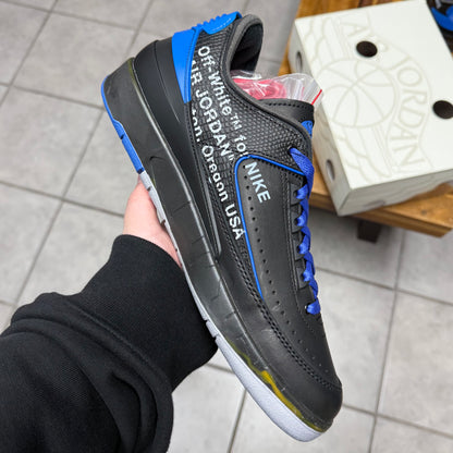 Jordan 2 Low x Off-White Black Varsity Royal