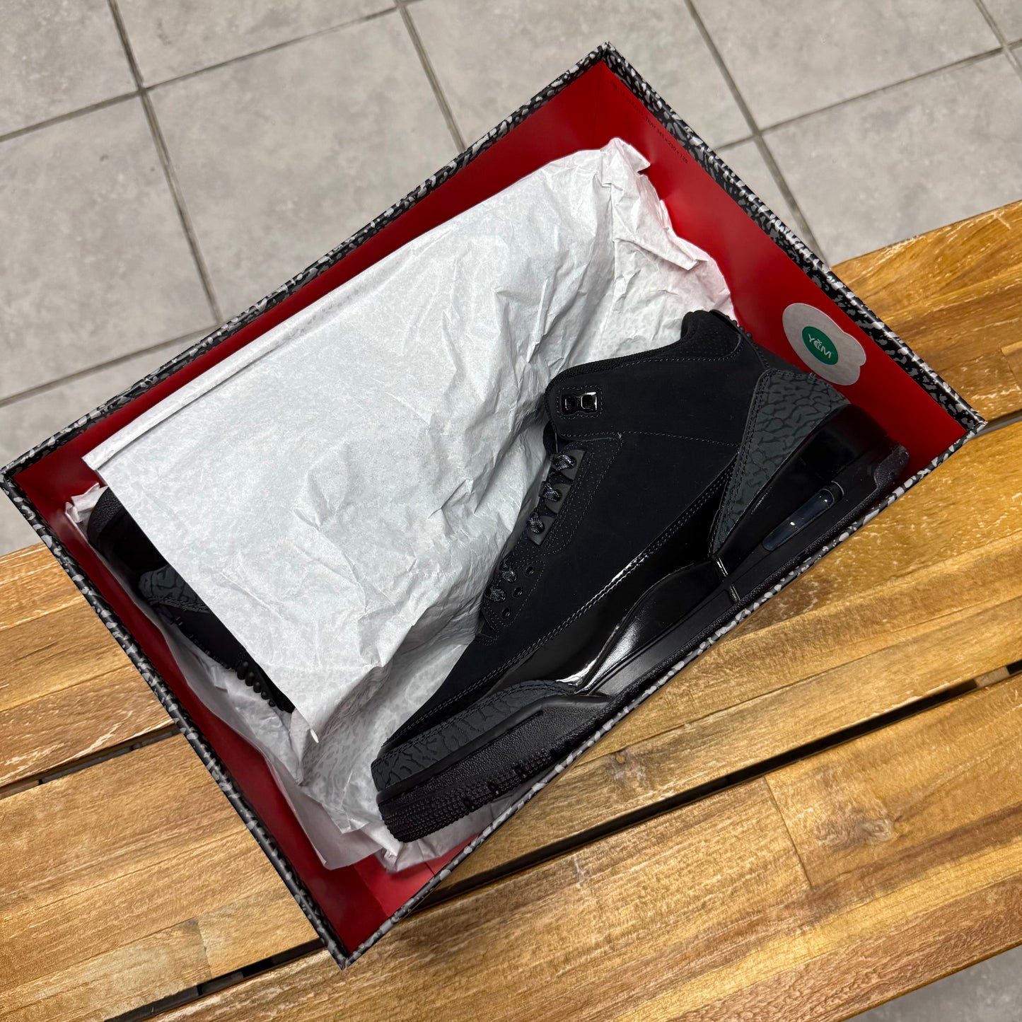 Jordan 3 Black Cat 2025
