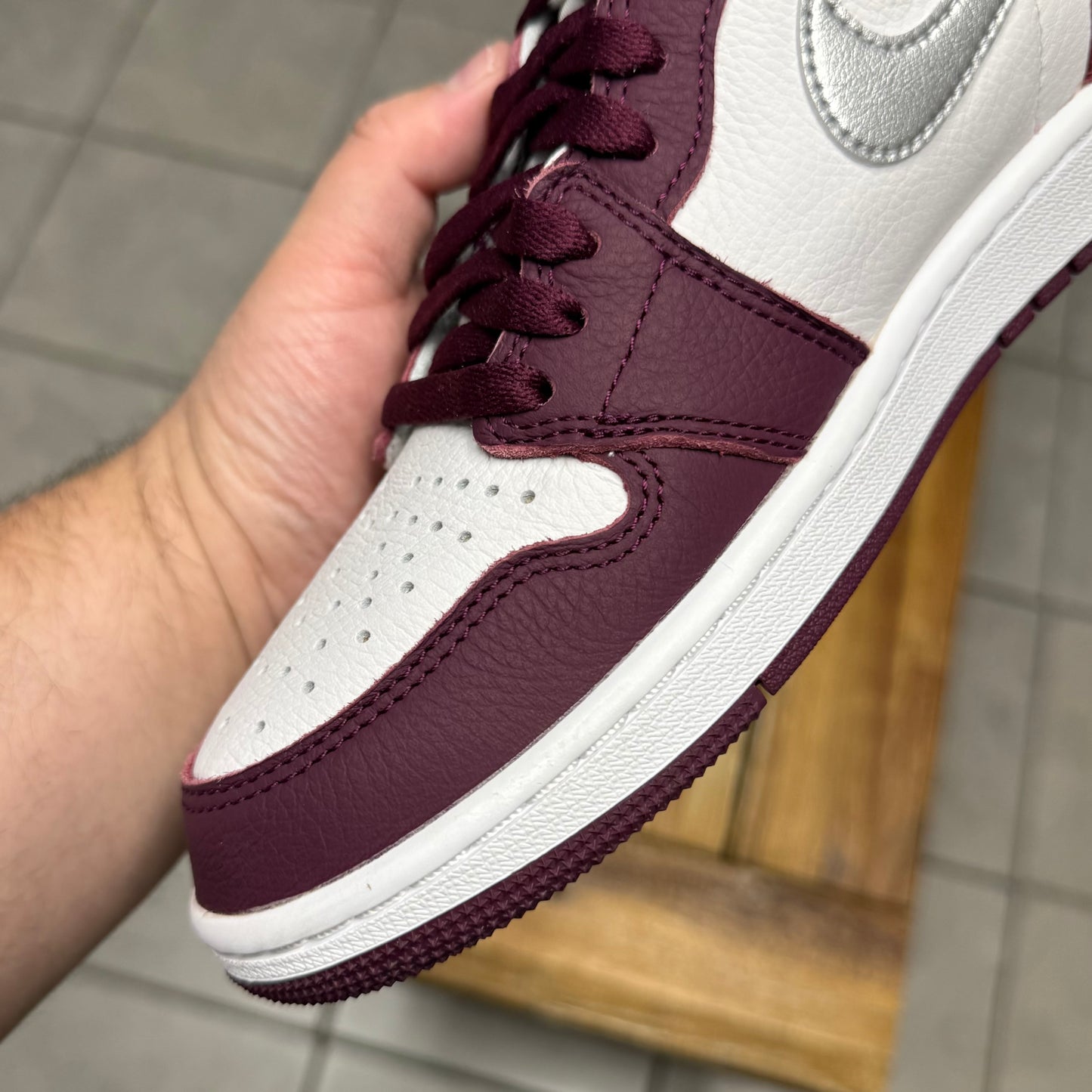Jordan 1 High OG Bordeaux (Worn)