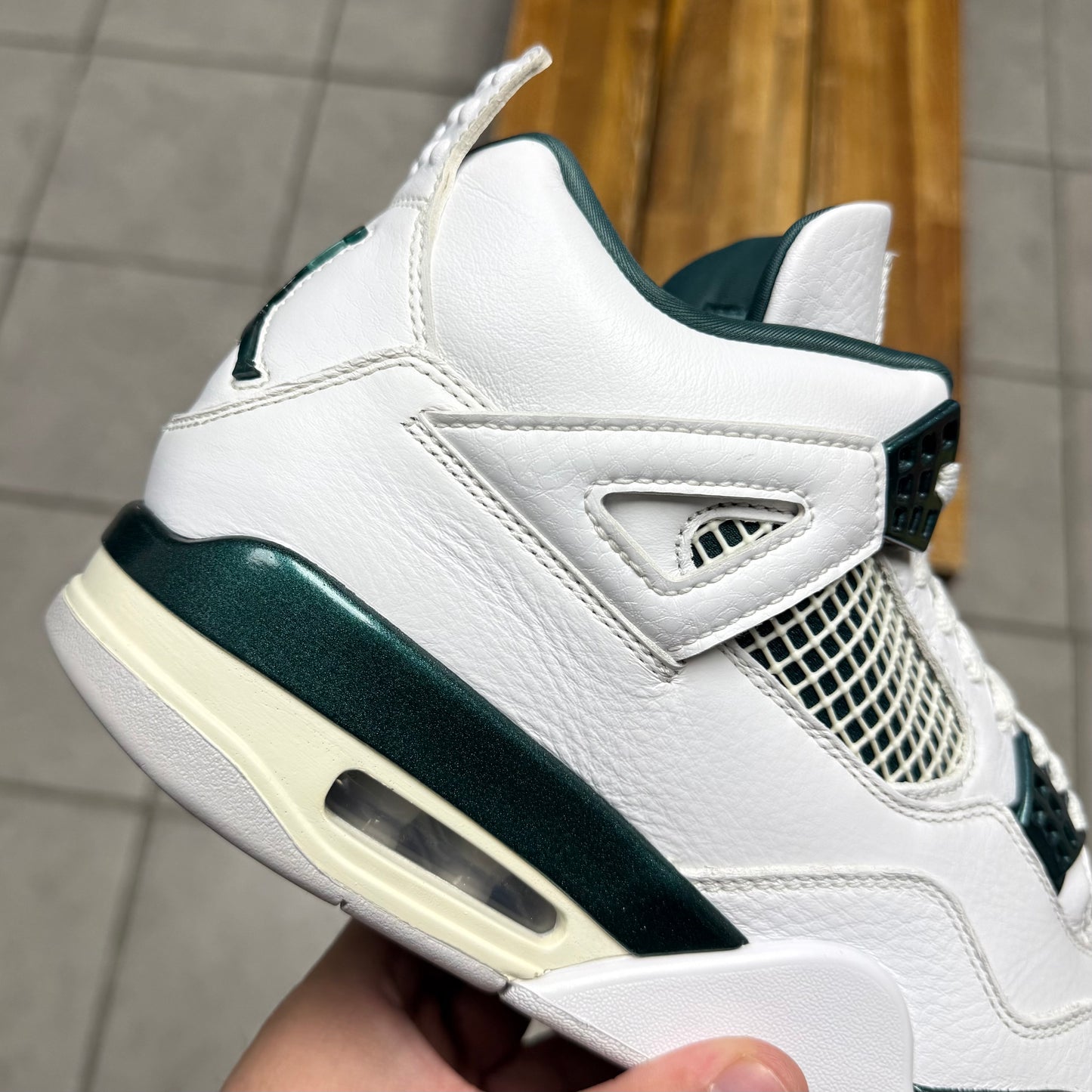 Jordan 4 Oxidized Green (Worn)