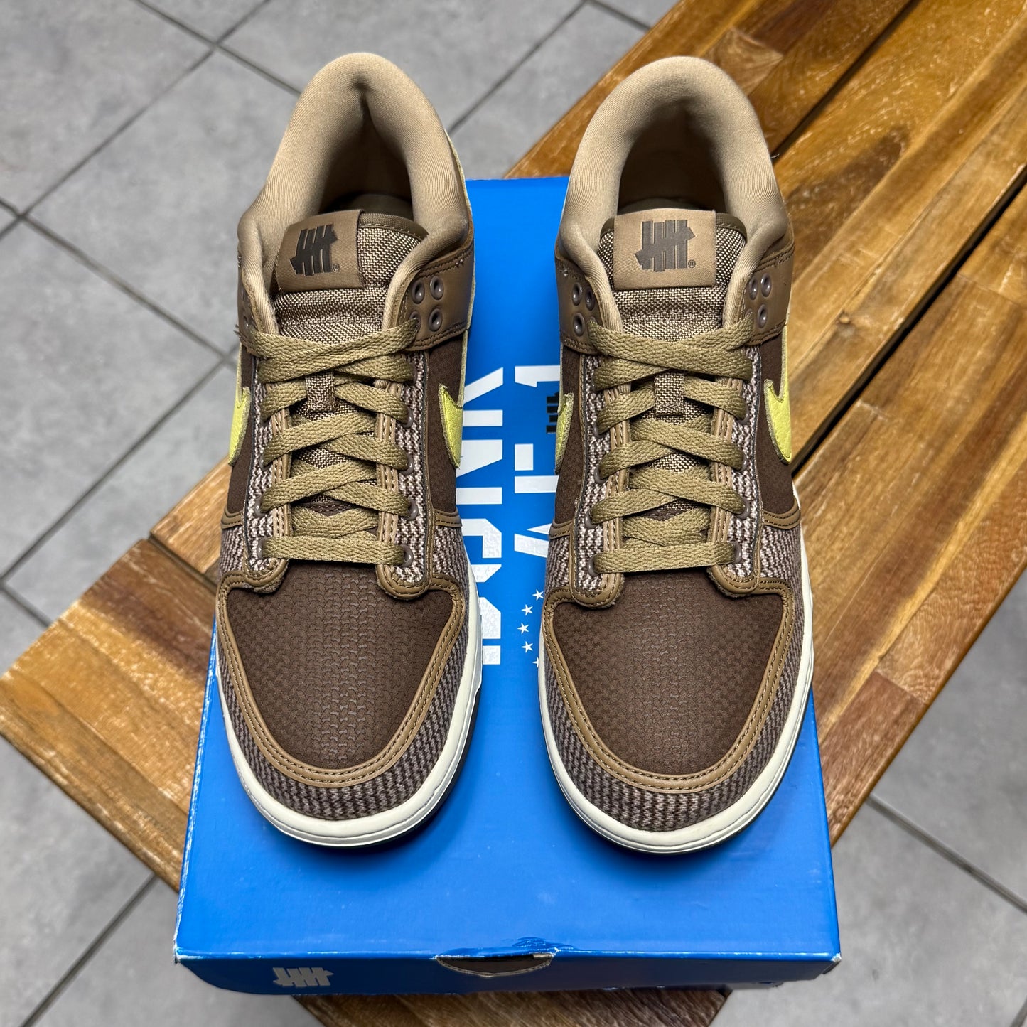 Dunk Low x Undefeated ‘Canteen’ (Worn)