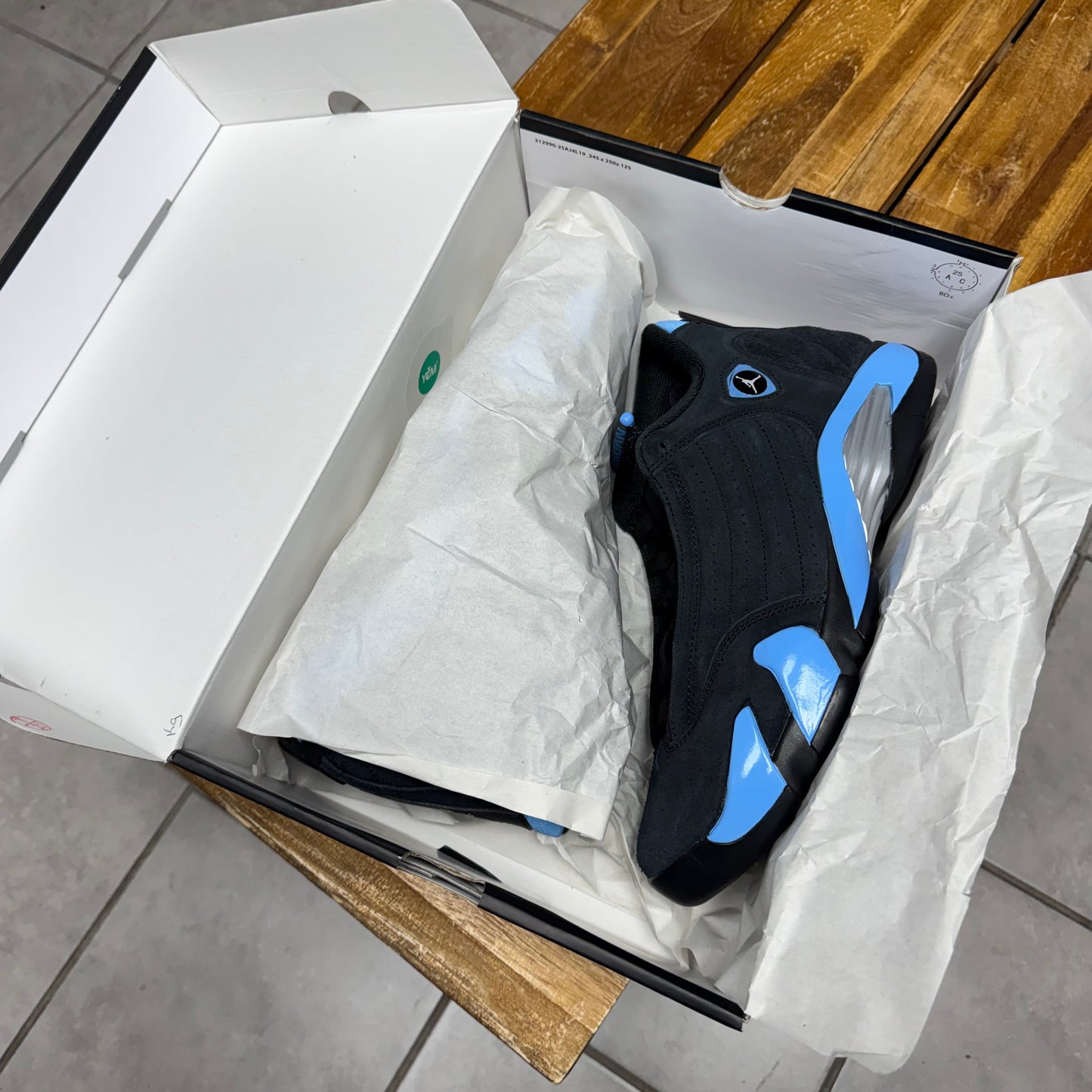 Jordan 14 Black University Blue 2026