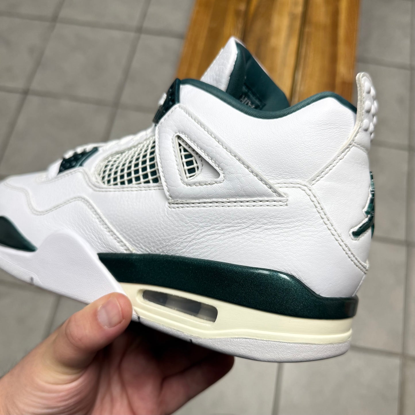 Jordan 4 Oxidized Green (Worn)