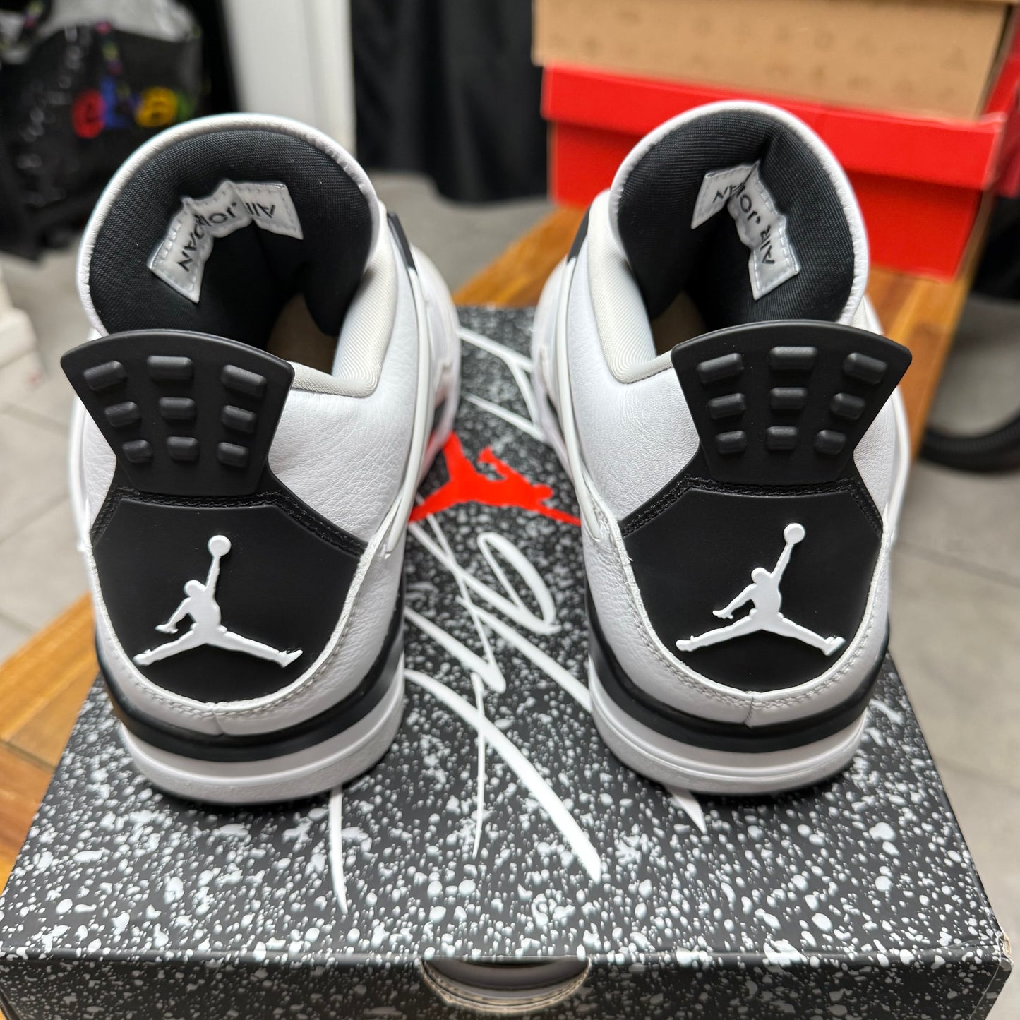 Jordan 4 Military Black