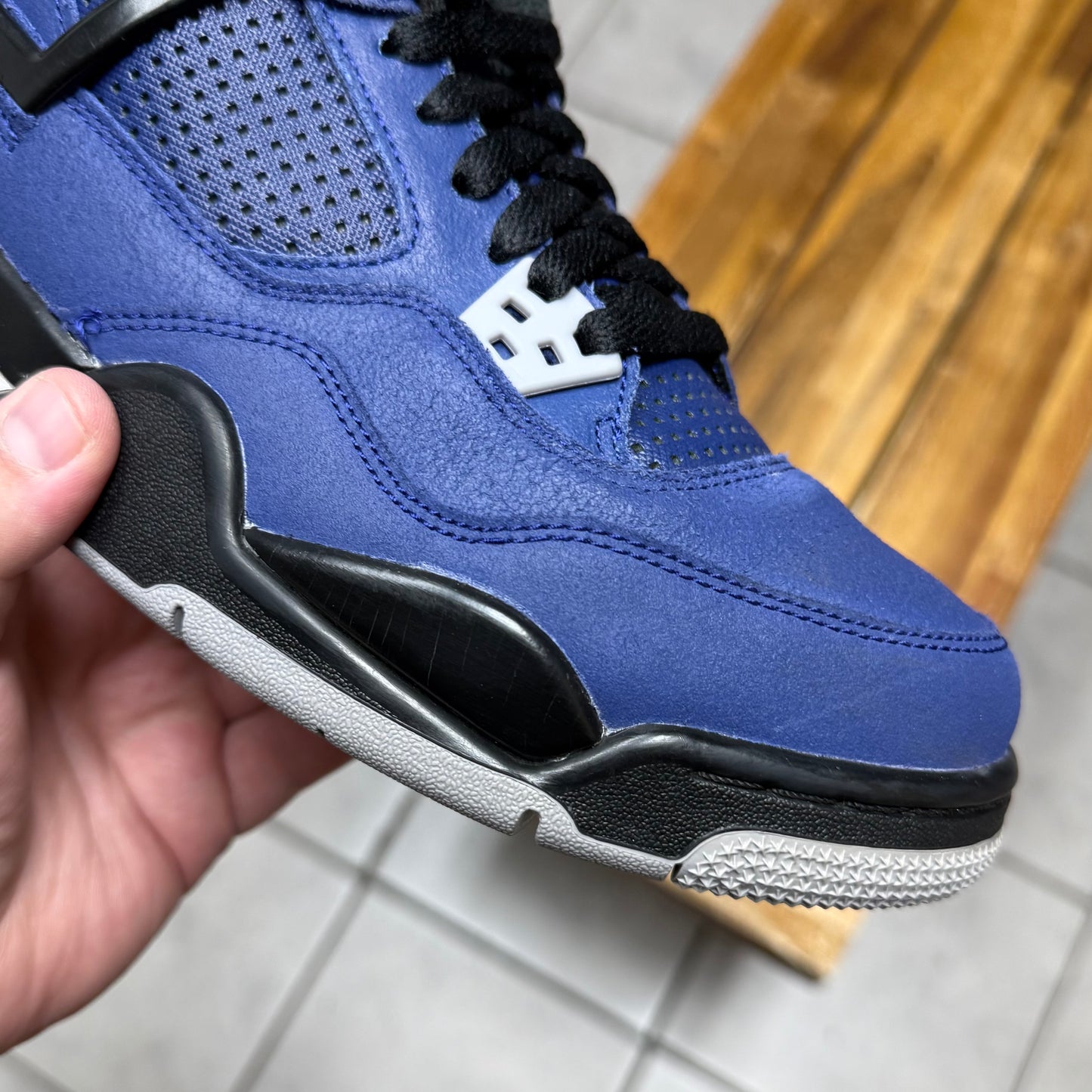 Jordan 4 Retro Winter Loyal Blue (Worn)