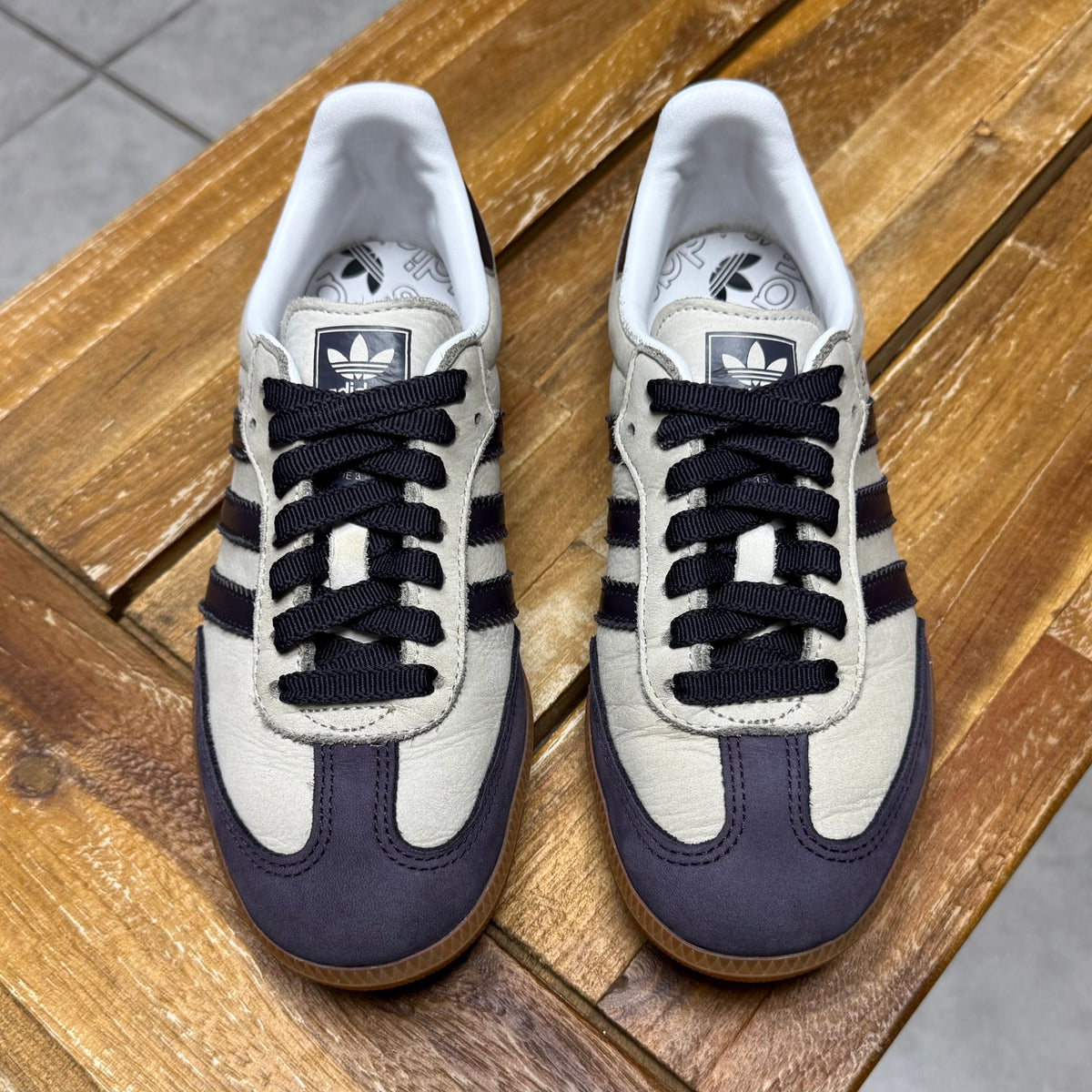 Adidas Samba OG ‘Putty Grey’ (Worn)
