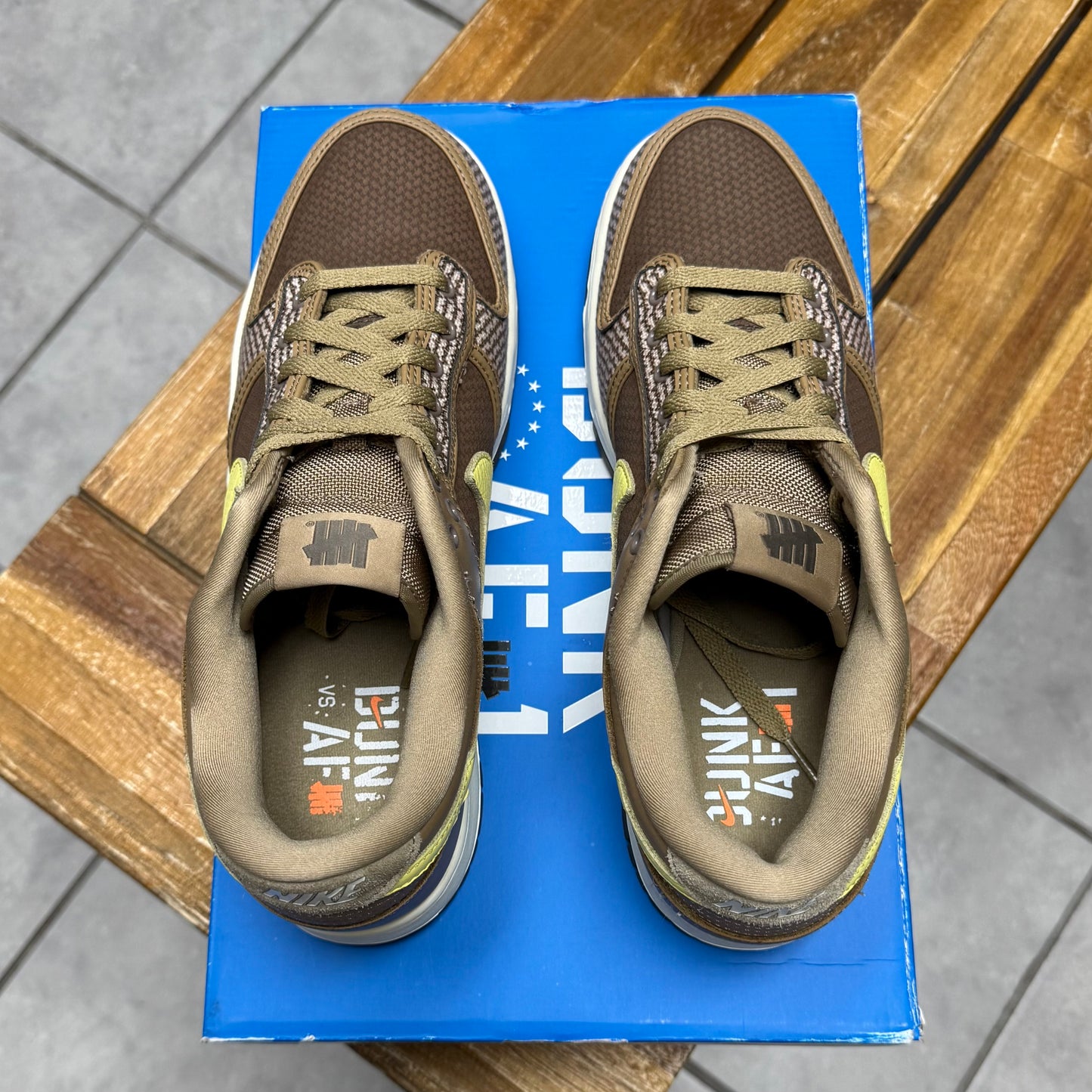 Dunk Low x Undefeated ‘Canteen’ (Worn)