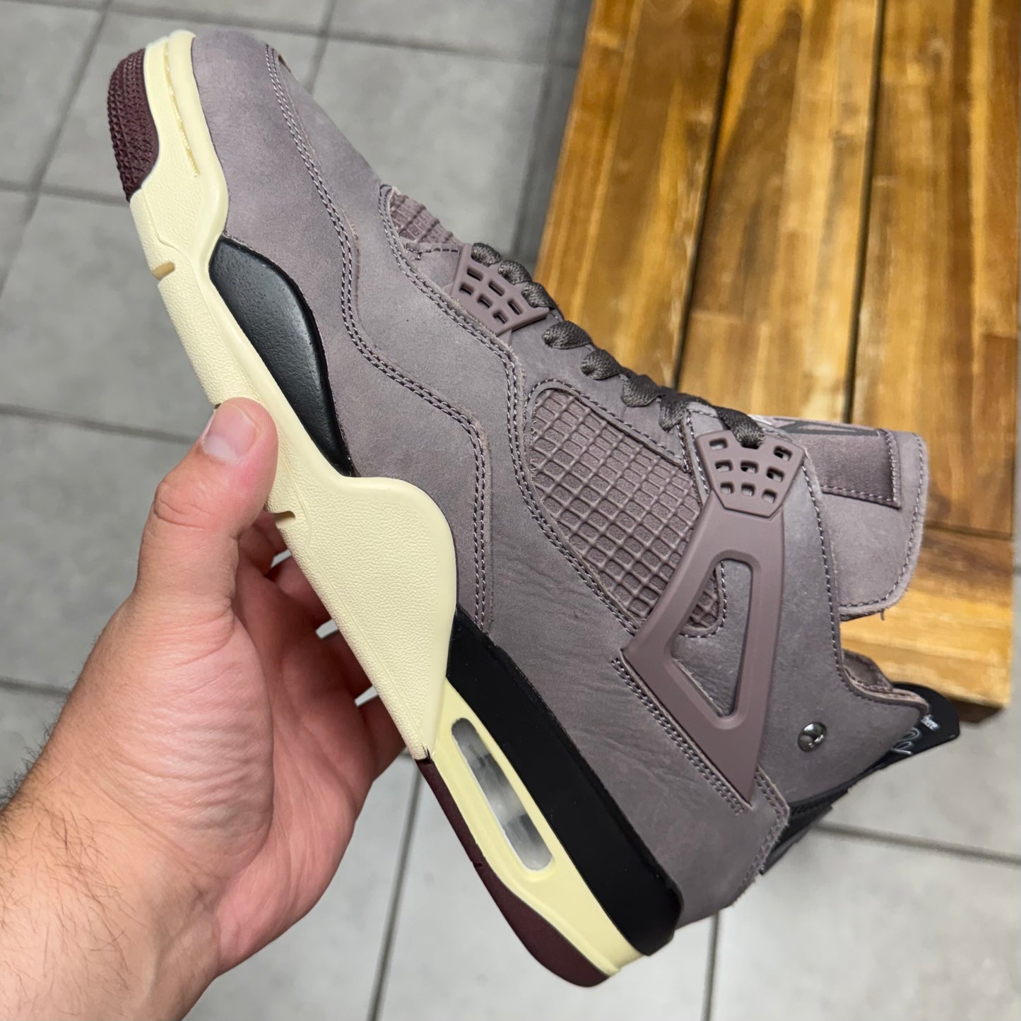 Jordan 4 x A Ma Maniére Violet Ore (Worn)
