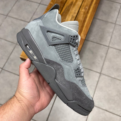 Jordan 4 Wet Cement (Worn)