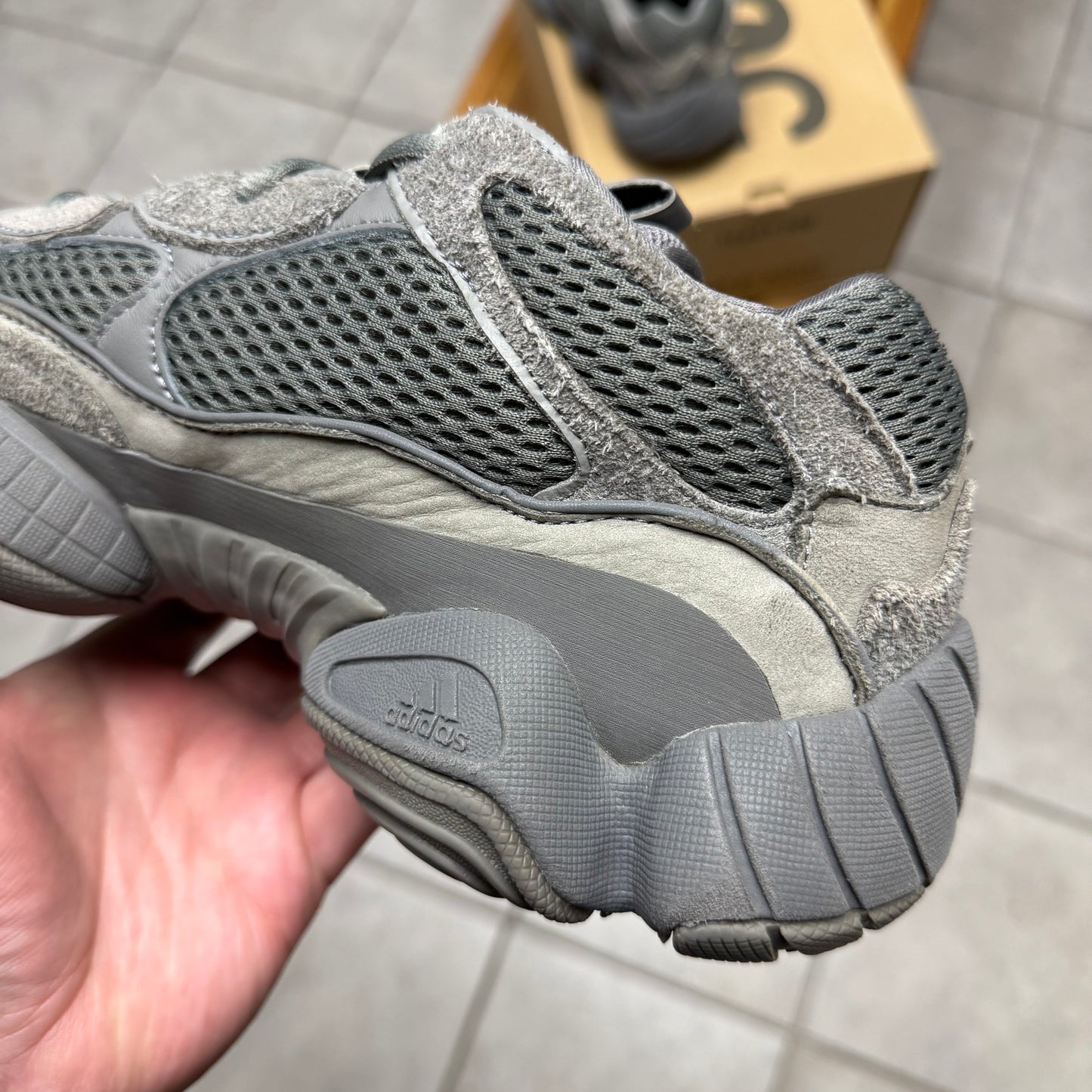 Yeezy 500 Granite (Worn)