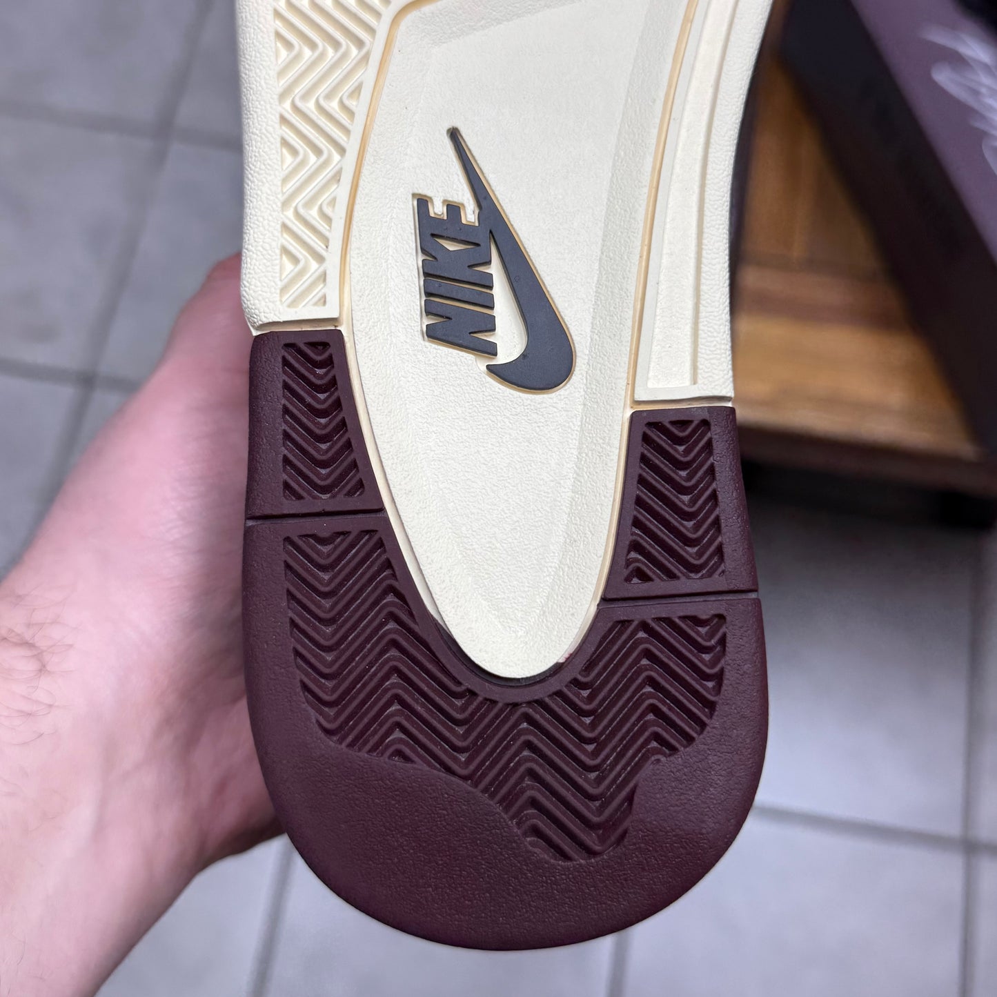 Jordan 4 x A Ma Maniére ‘Violet Ore’ (Worn)