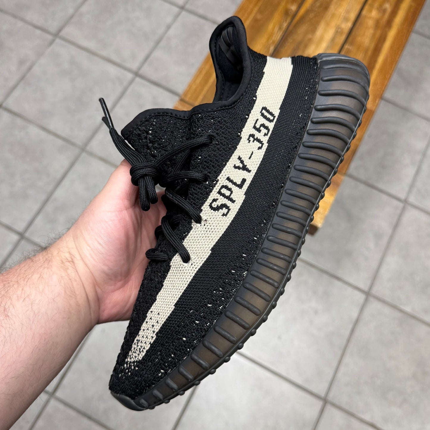 Yeezy 350 V2 Oreo (Worn)