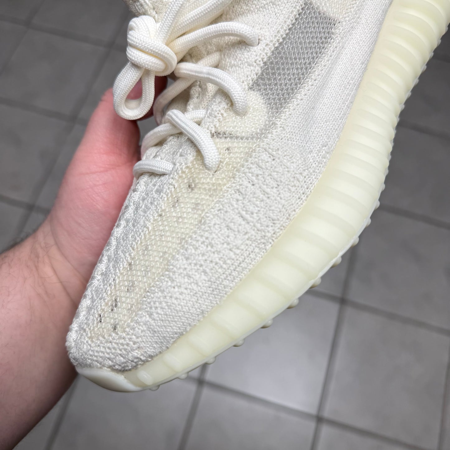 Yeezy 350 V2 Bone (Worn)