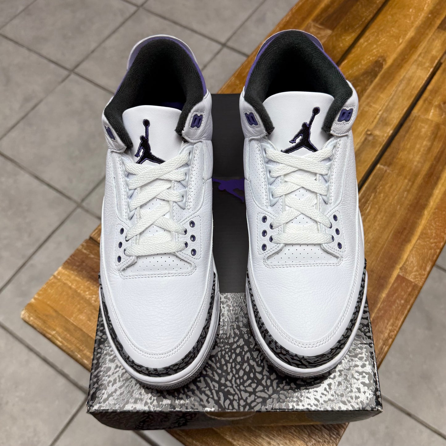 Jordan 3 Dark Iris