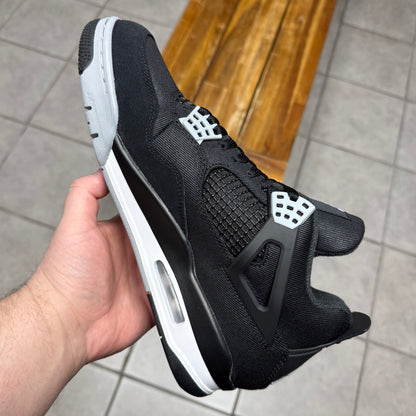Jordan 4 Black Canvas