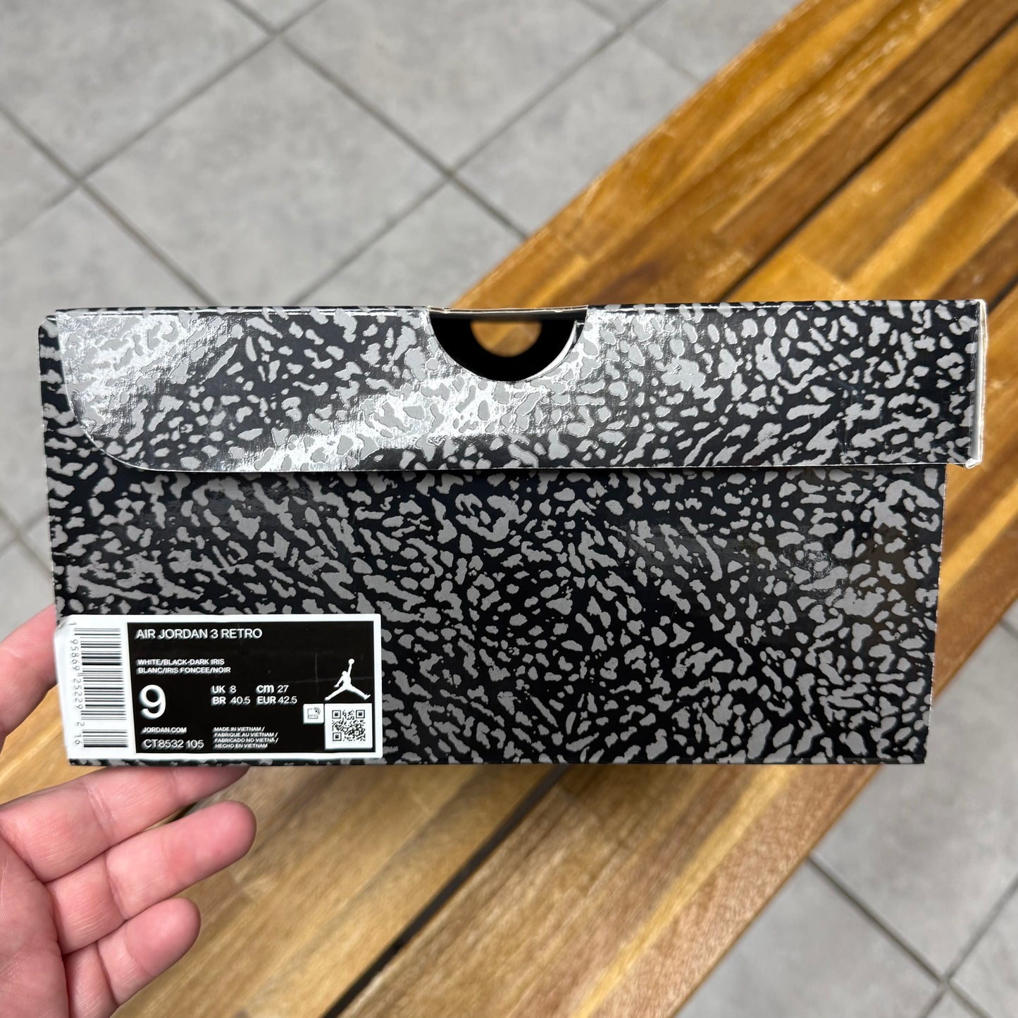 Jordan 3 Dark Iris